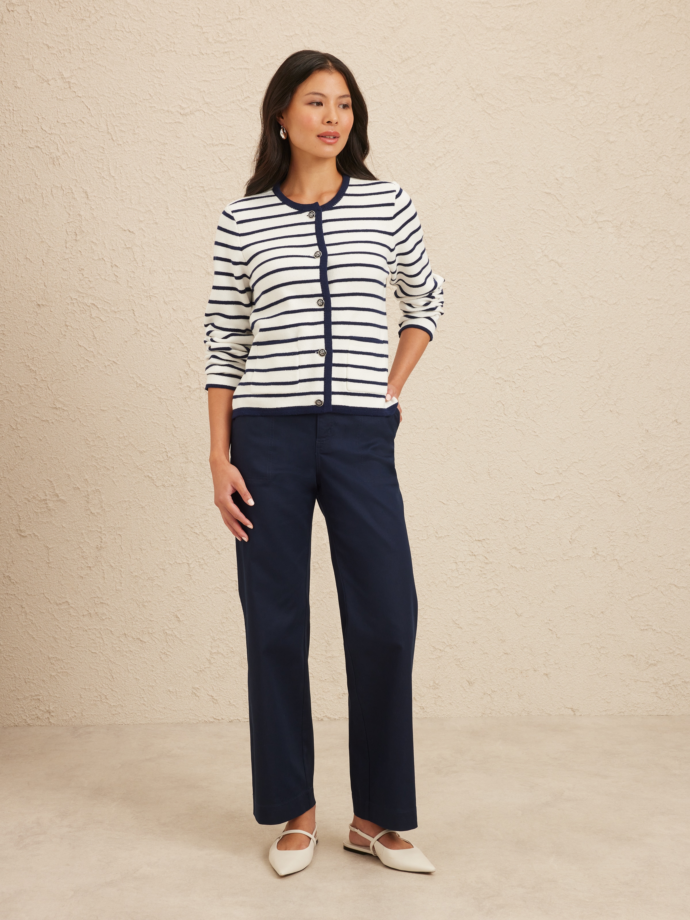 Amara Stripe Cardigan