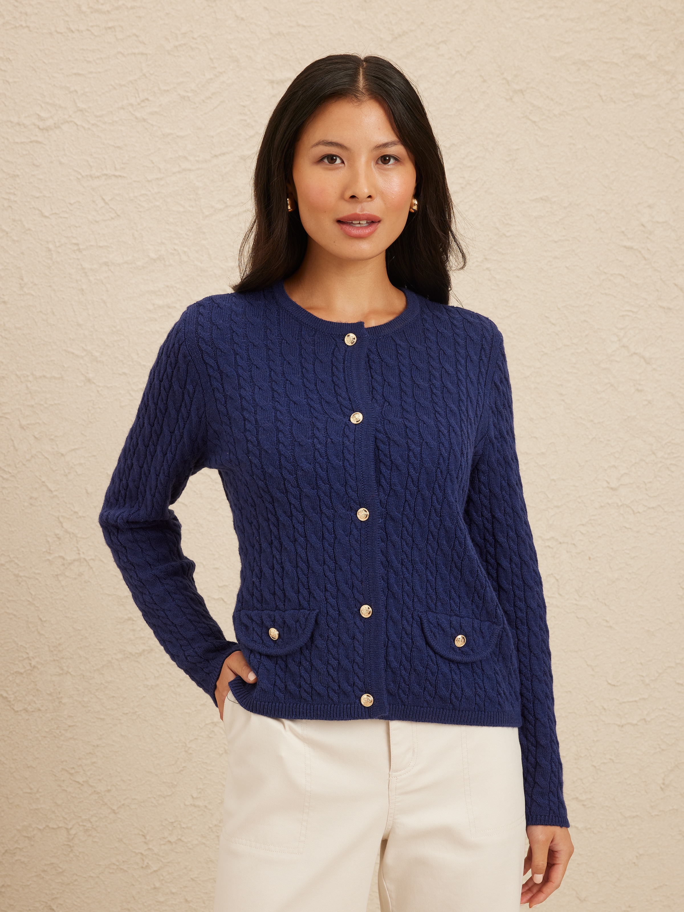 Casey Cable Knit Jacket