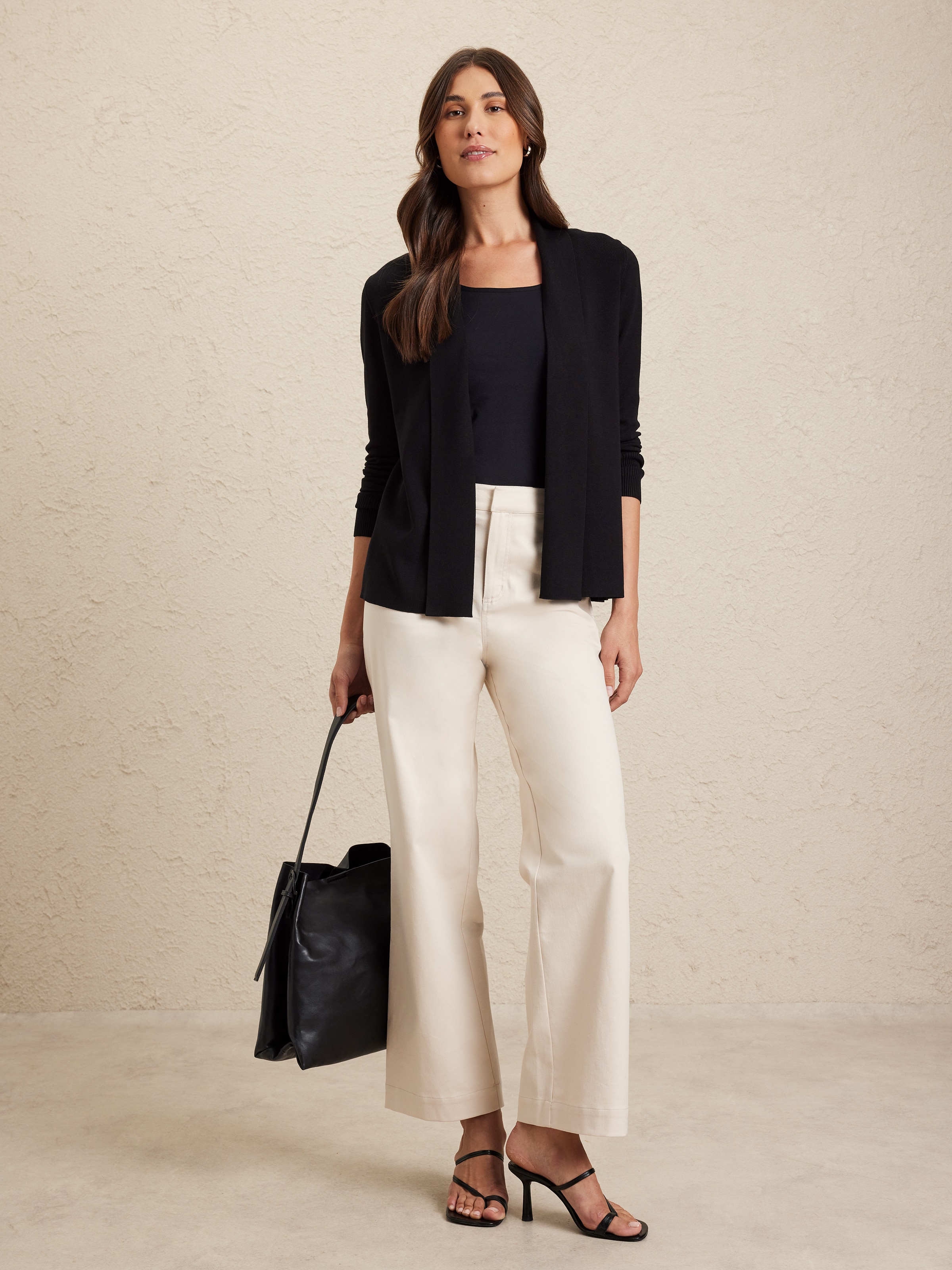 Rib Cuff Isabelle Cardigan