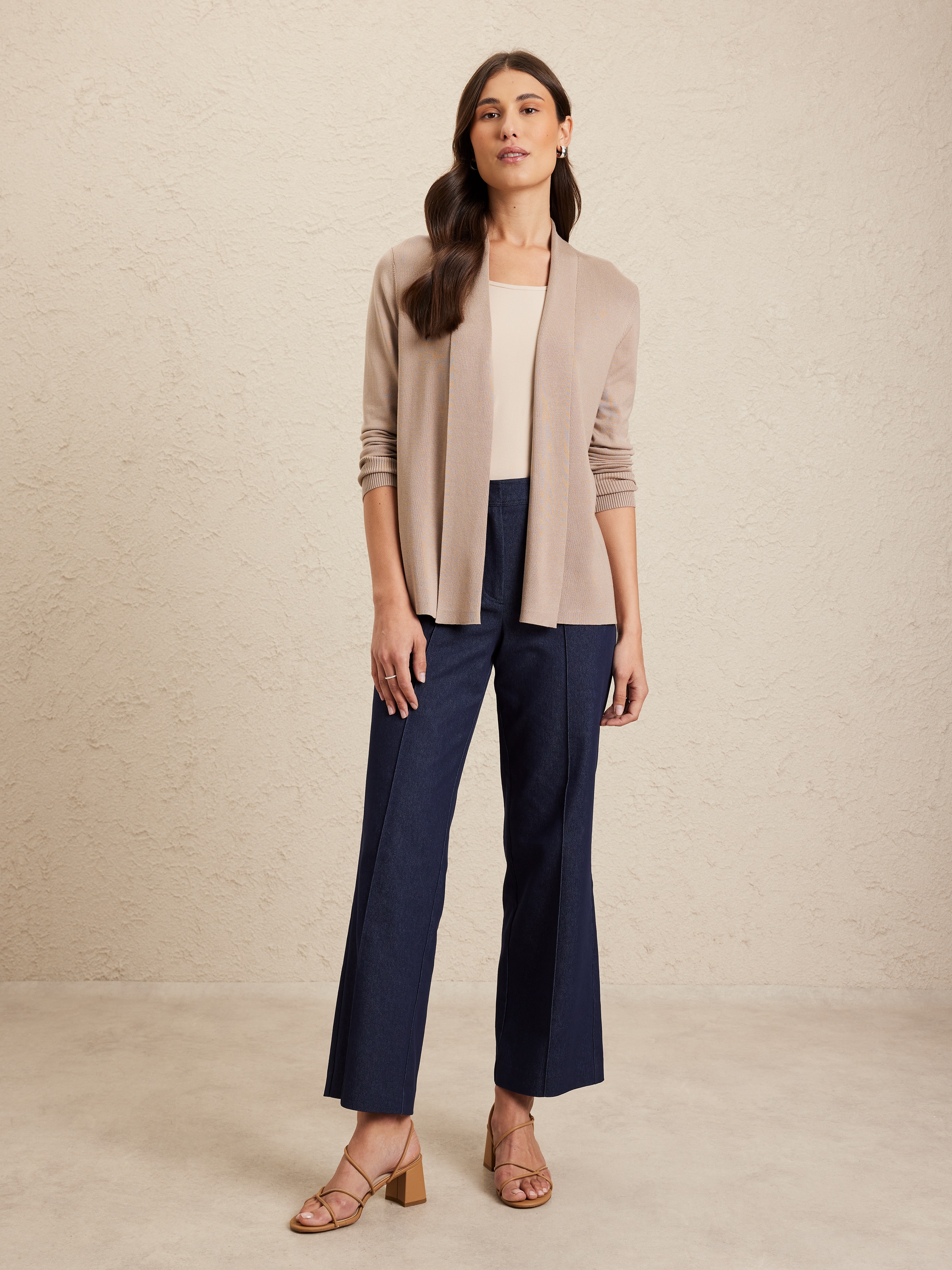 Rib Cuff Isabelle Cardigan