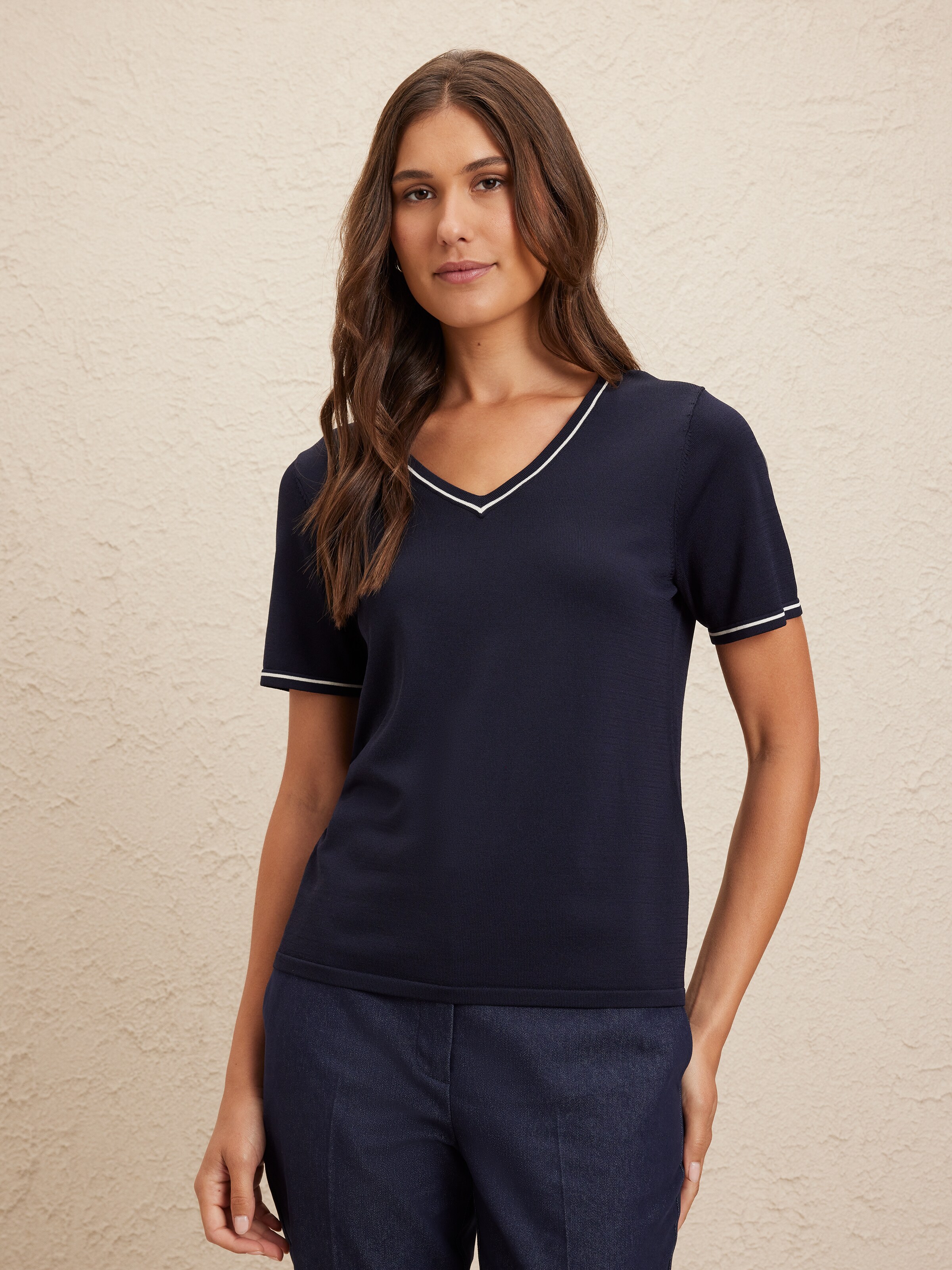 Katie V Neck Tee