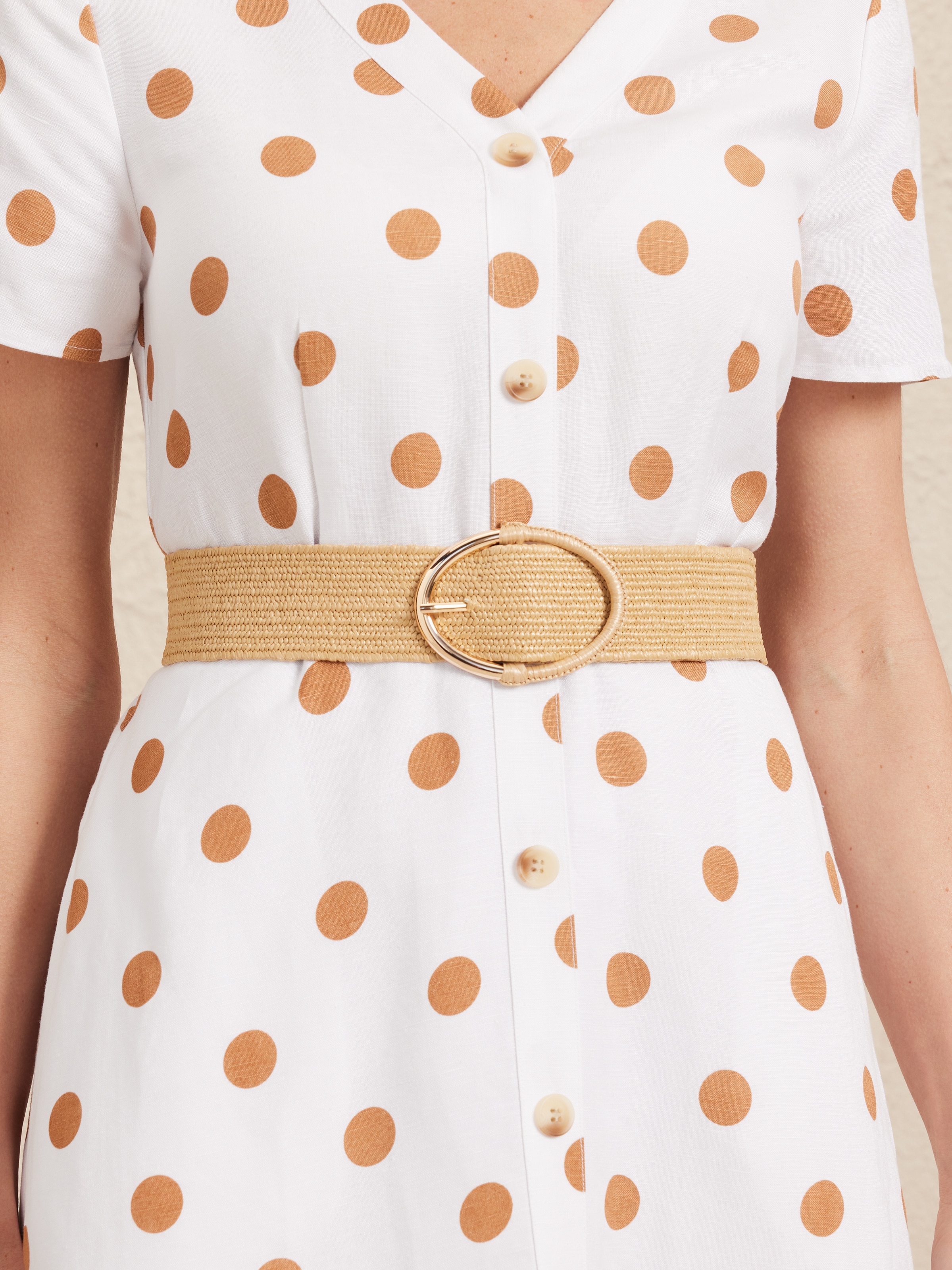 Mia Woven Stretch Belt