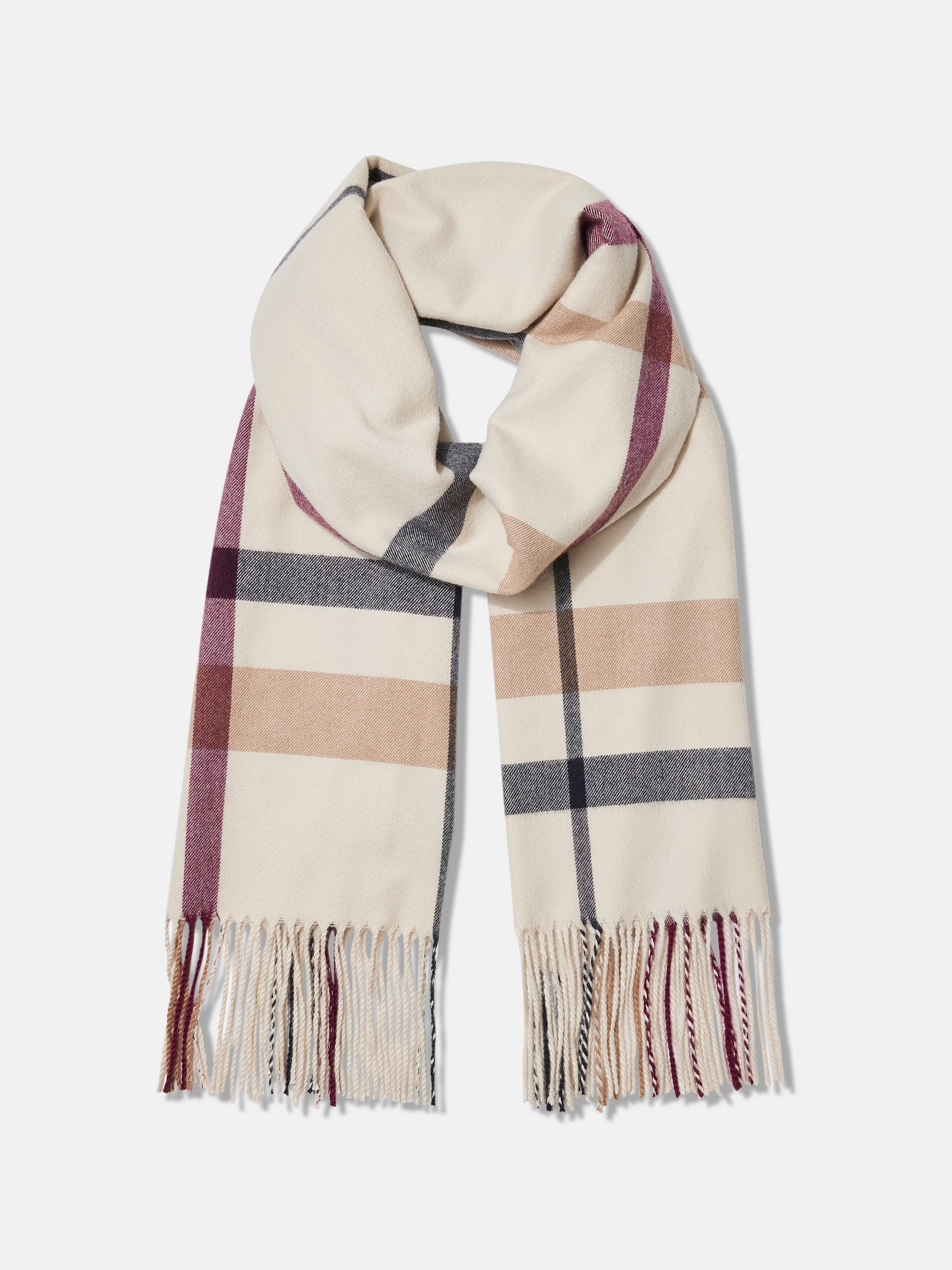 Audrey Check Scarf
