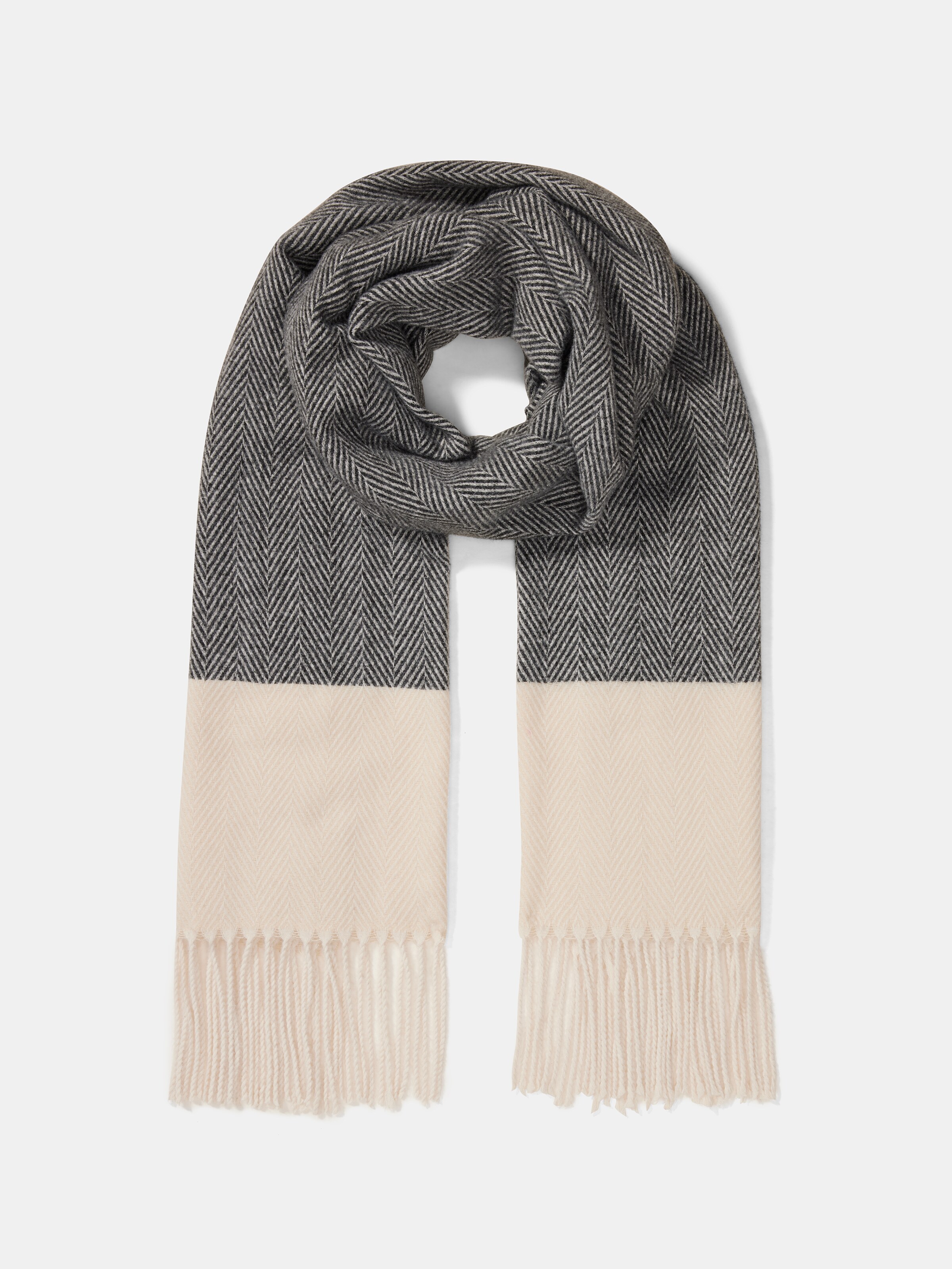 Melanie Herringbone Scarf