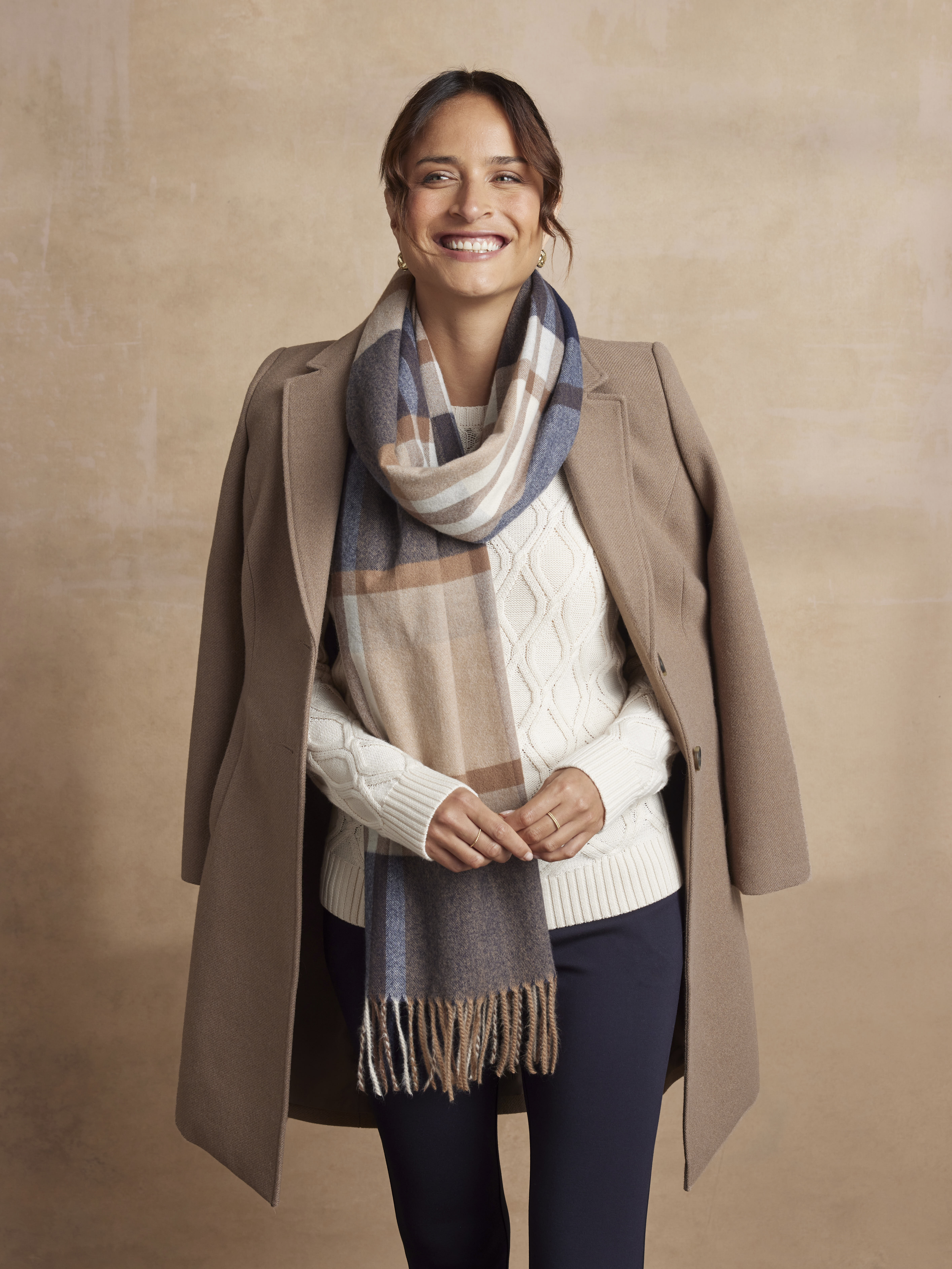 Bianca Check Scarf