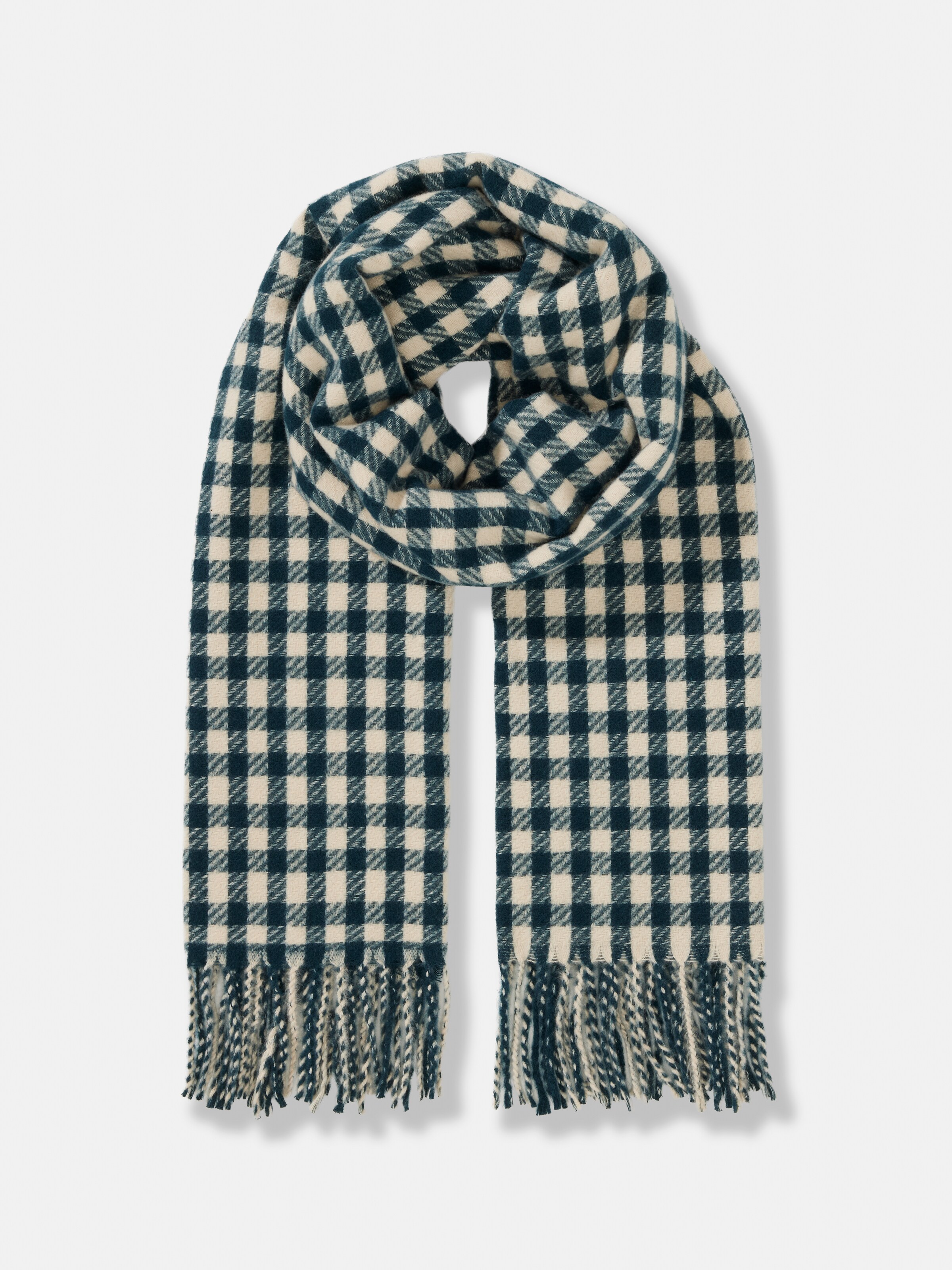 Daisy Gingham Check Scarf