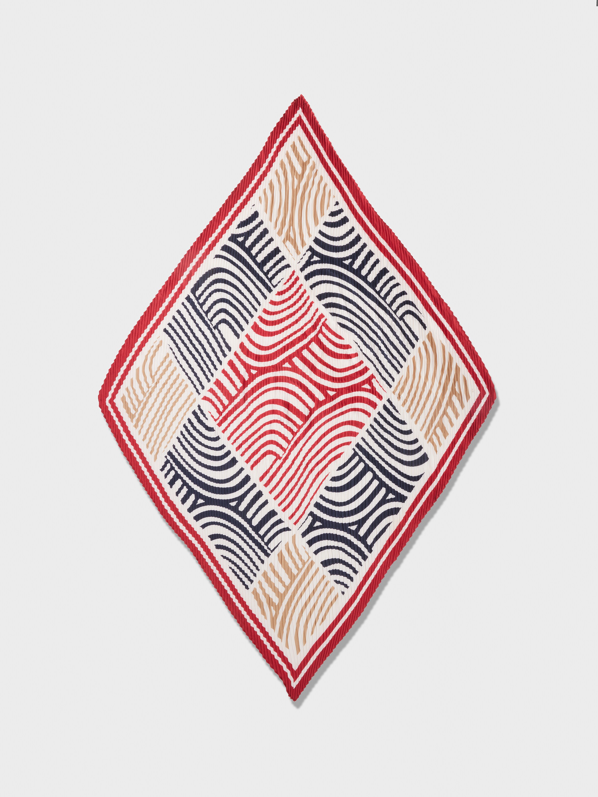 Pia Pleated Scarf
