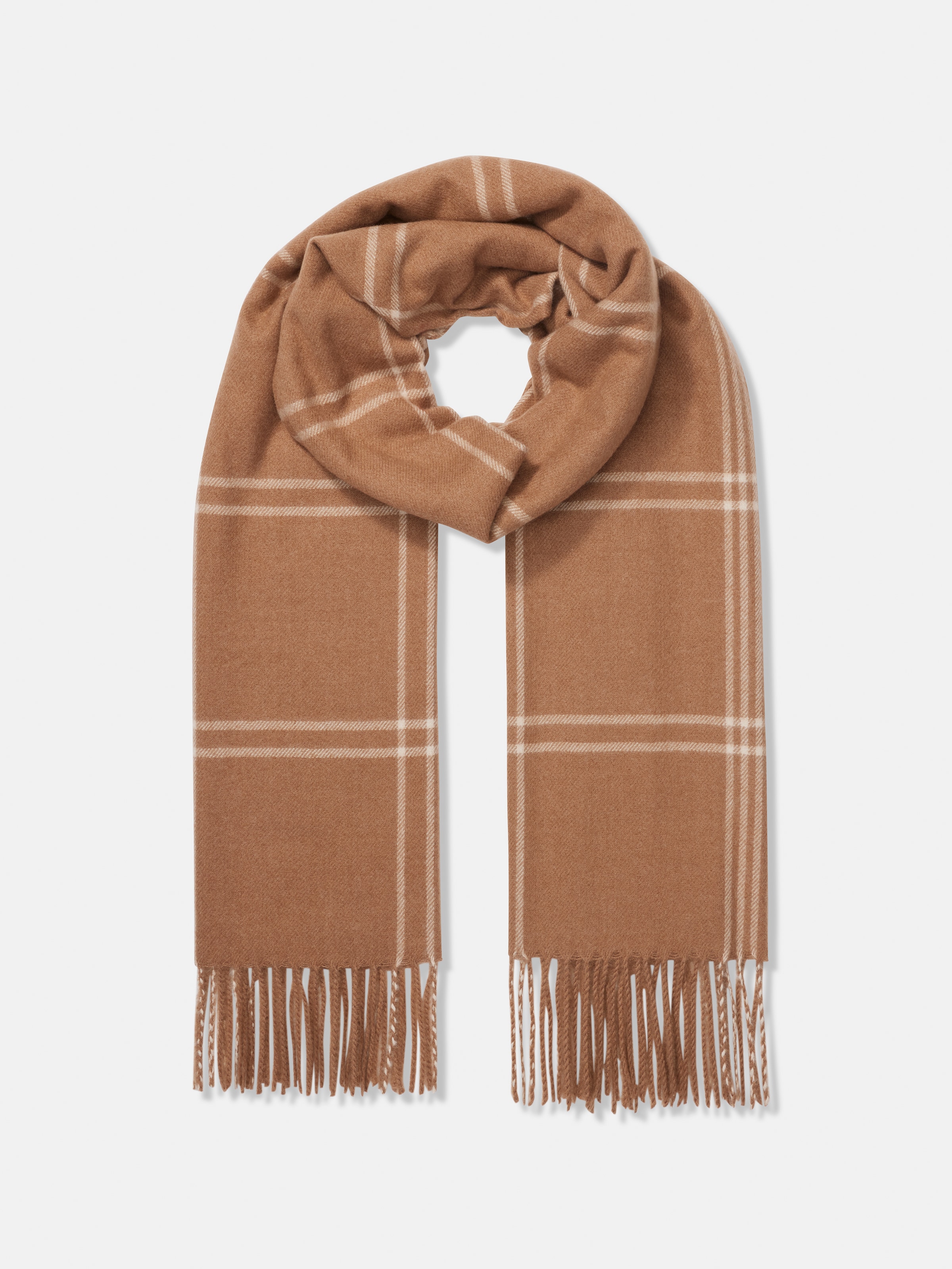Chloe Subtle Check Scarf