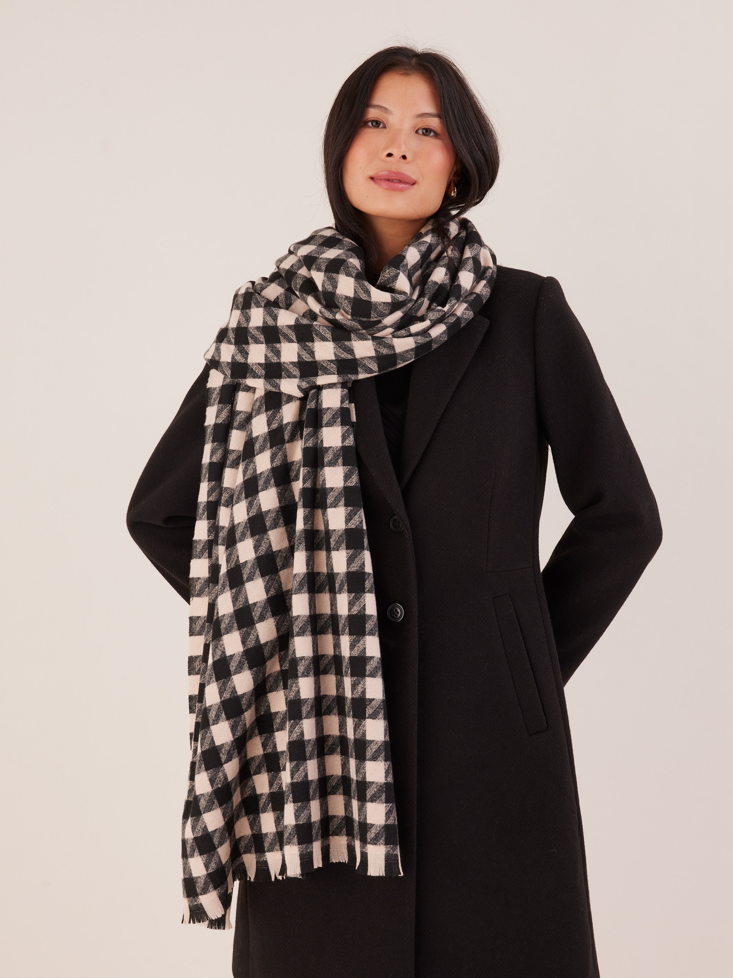 Parisian Check Scarf