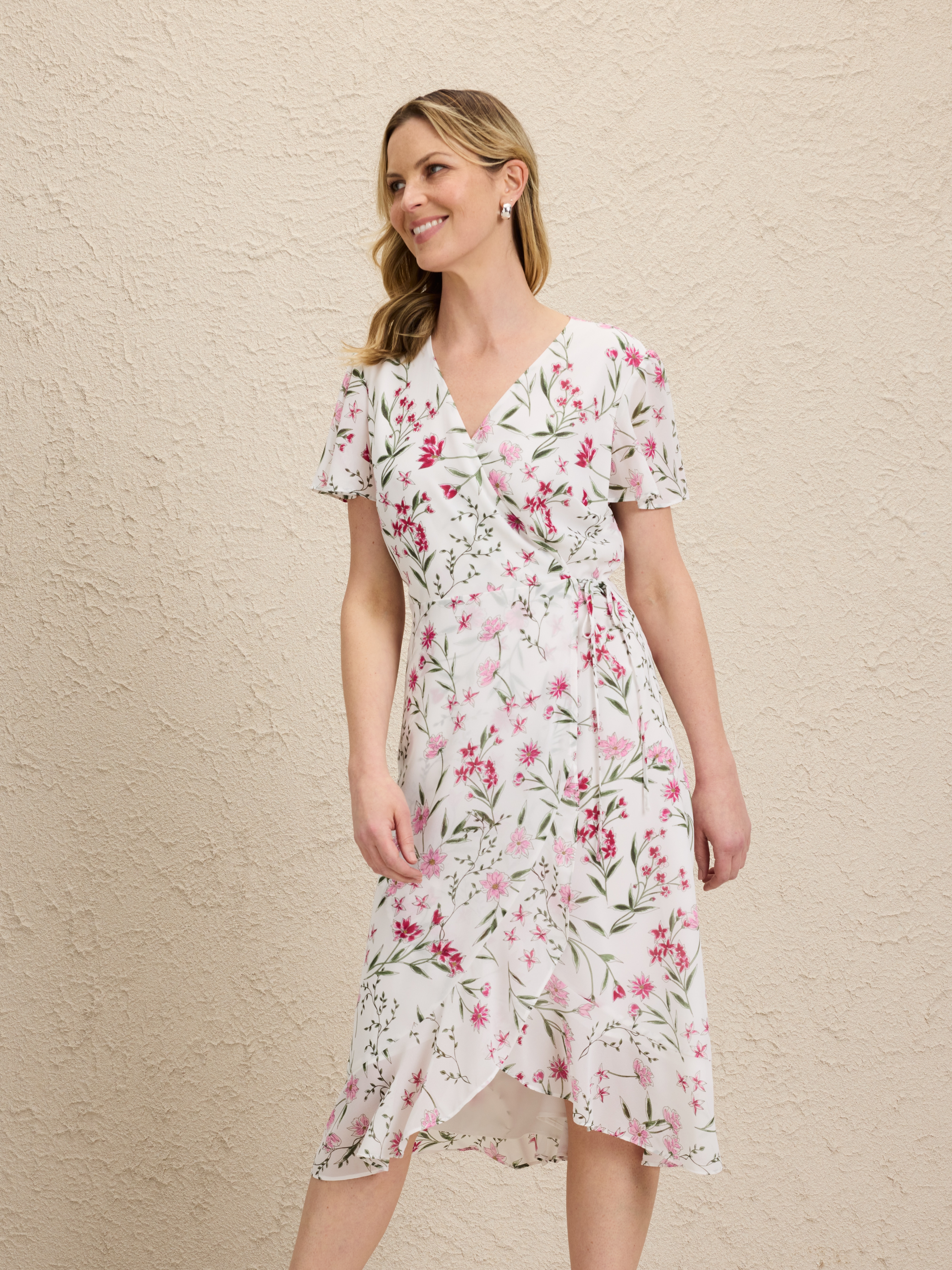 Ruffle Brodie Dress                                                                                                             