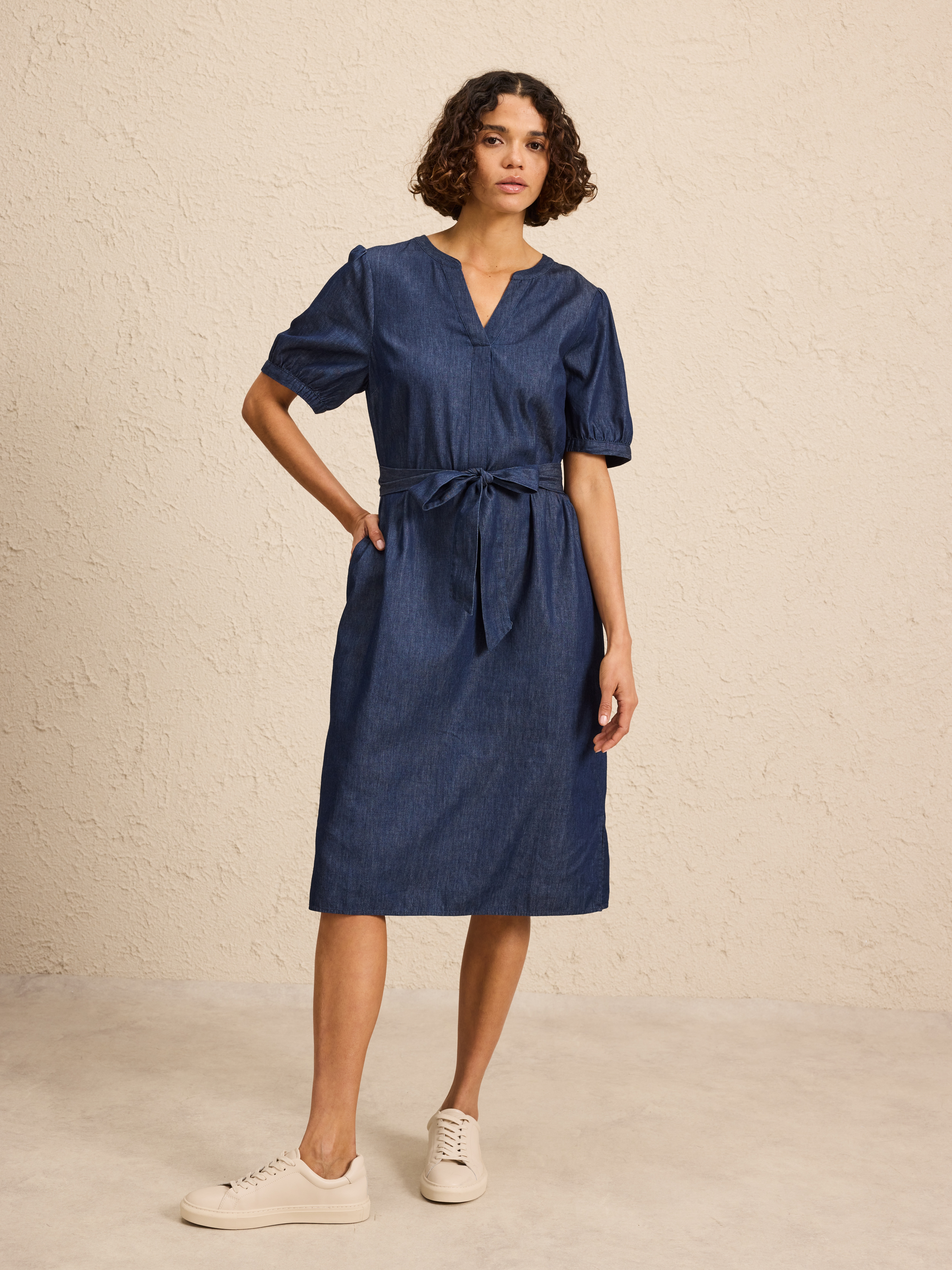 Charlie Chambray Tunic Dress                                                                                                    