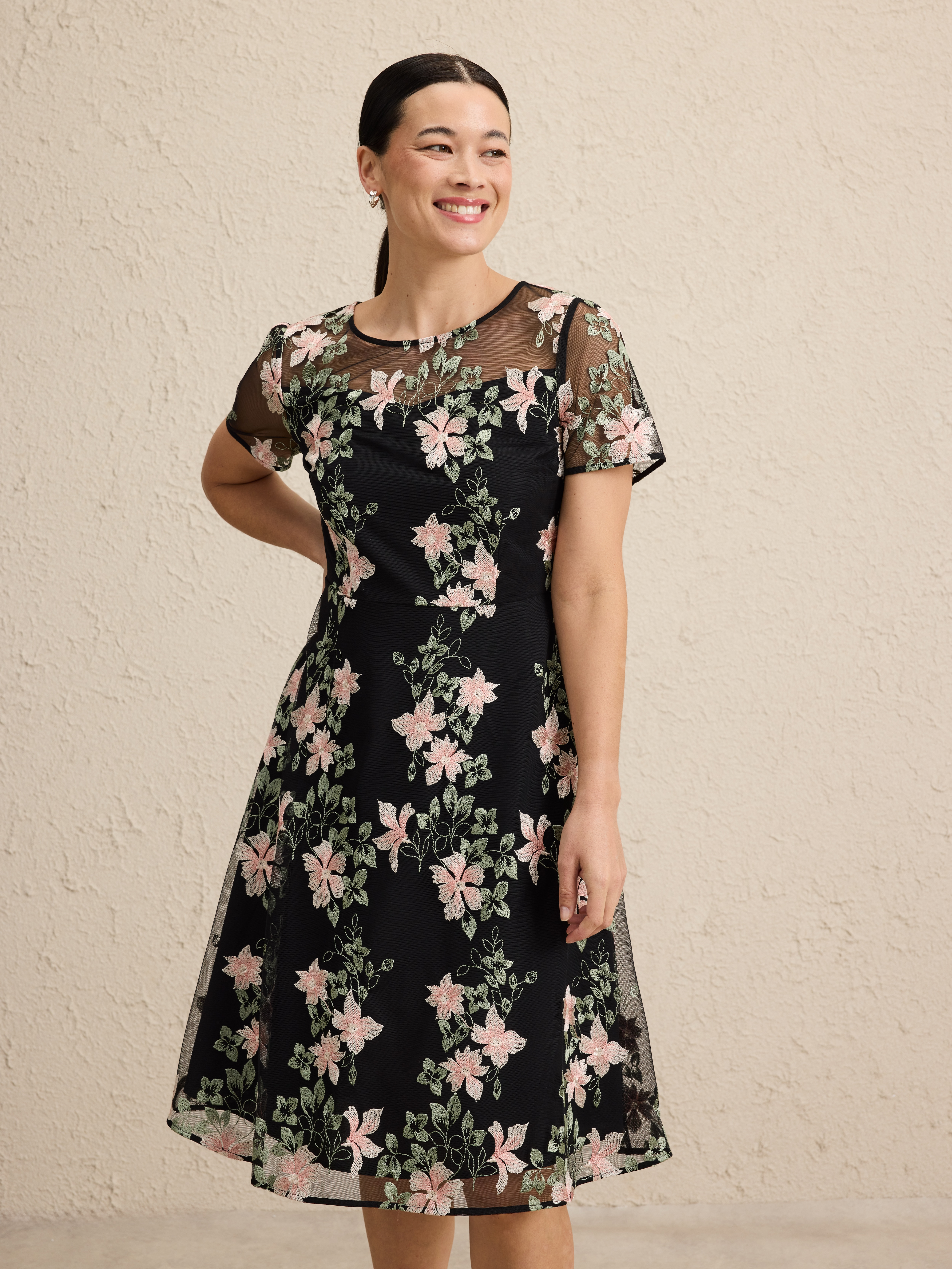 Ella Mesh Dress                                                                                                                 