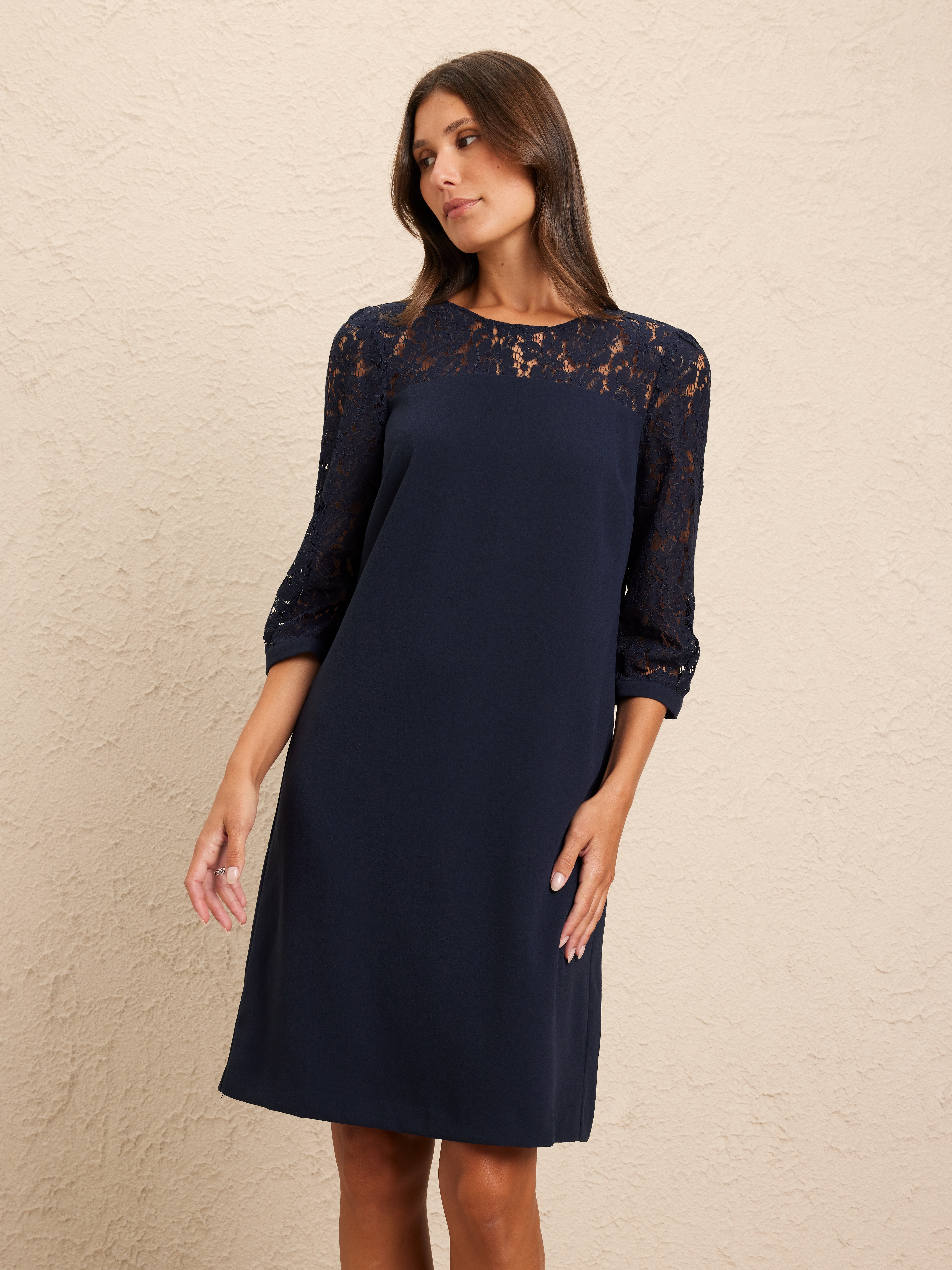 Faith Lace Yoke Dress                                                                                                           