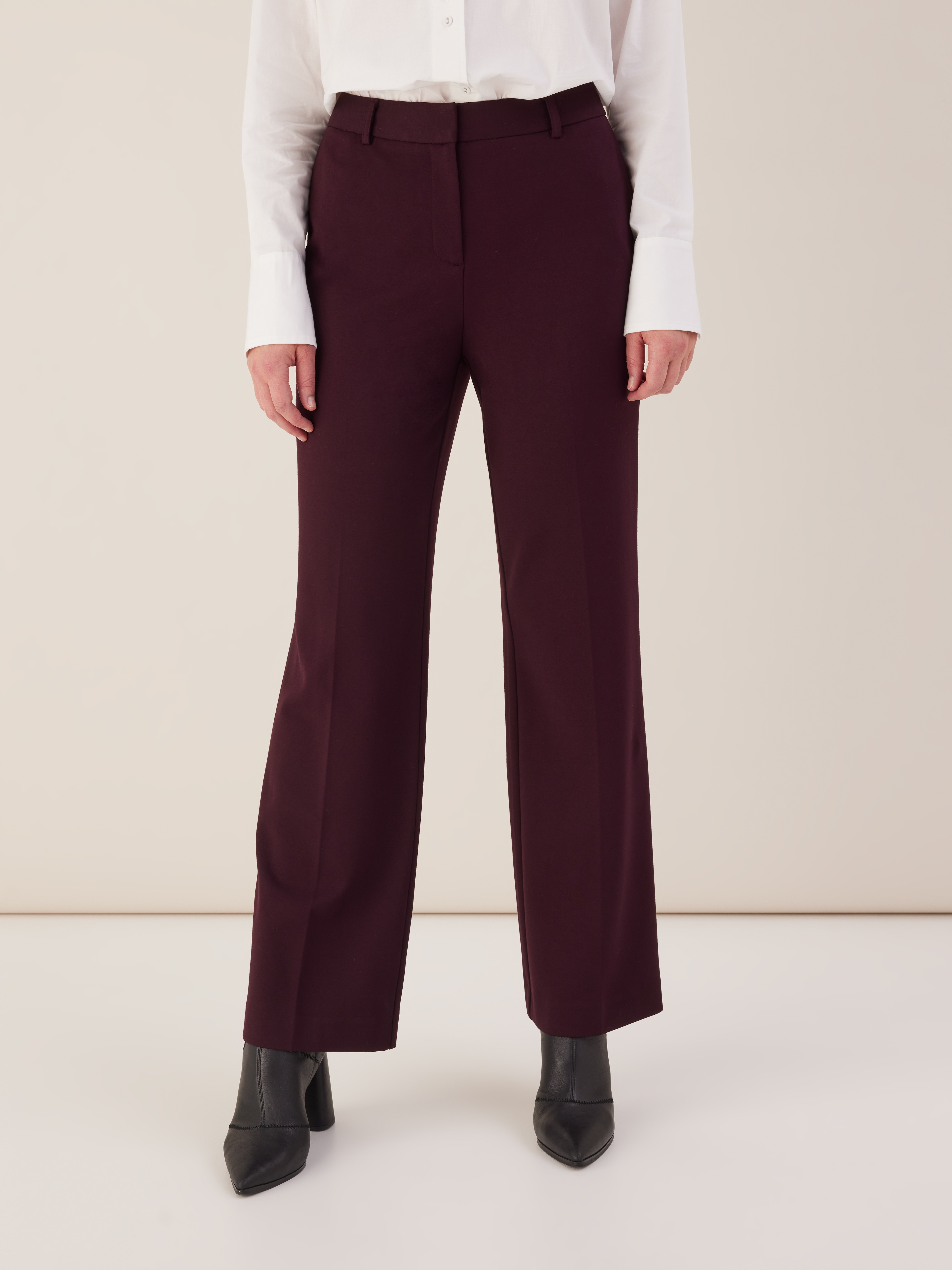 Lana Wide Leg Ponte Pant                                                                                                        