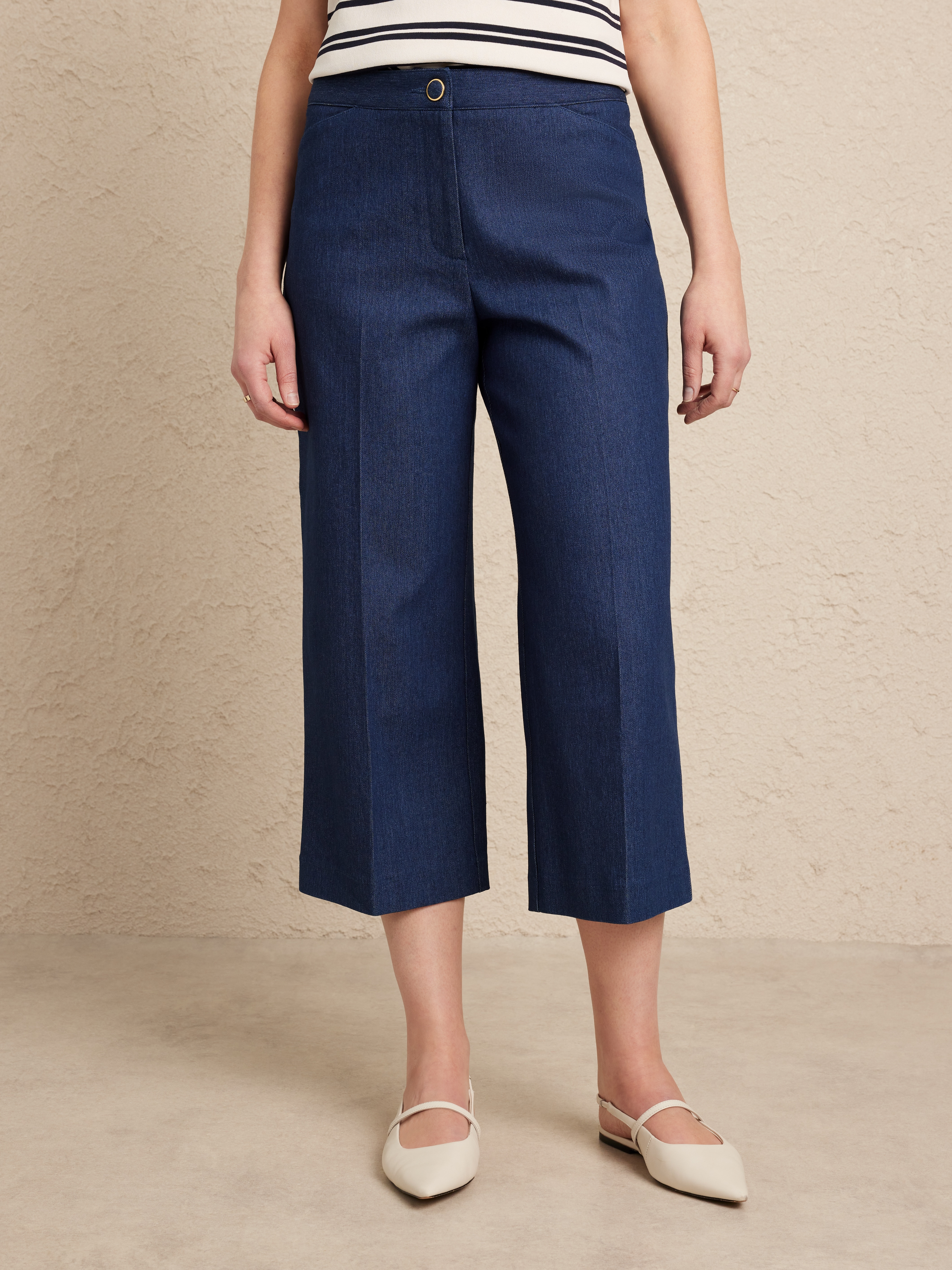 Denim Culotte                                                                                                                   