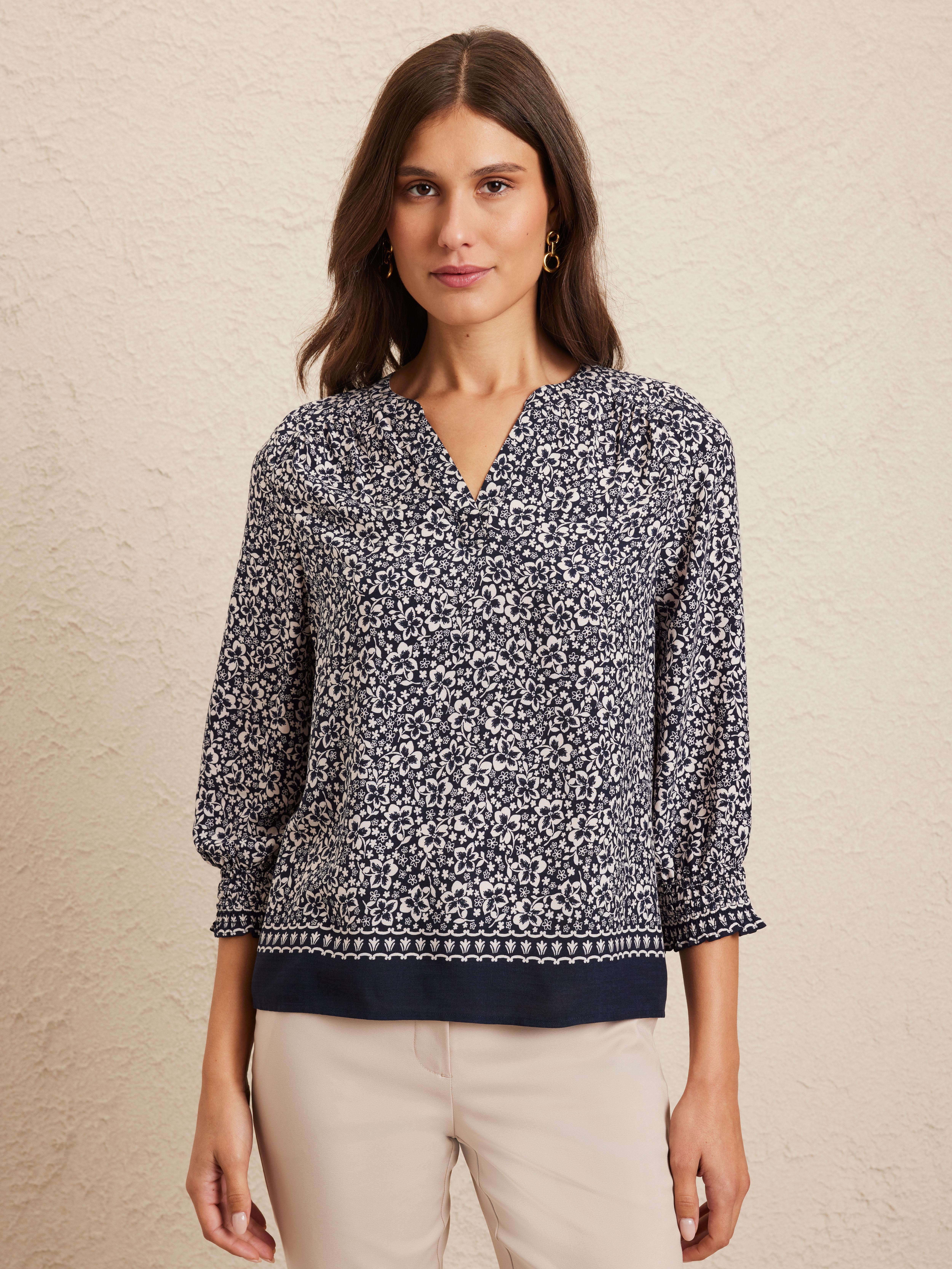 Zara Viscose Top                                                                                                                