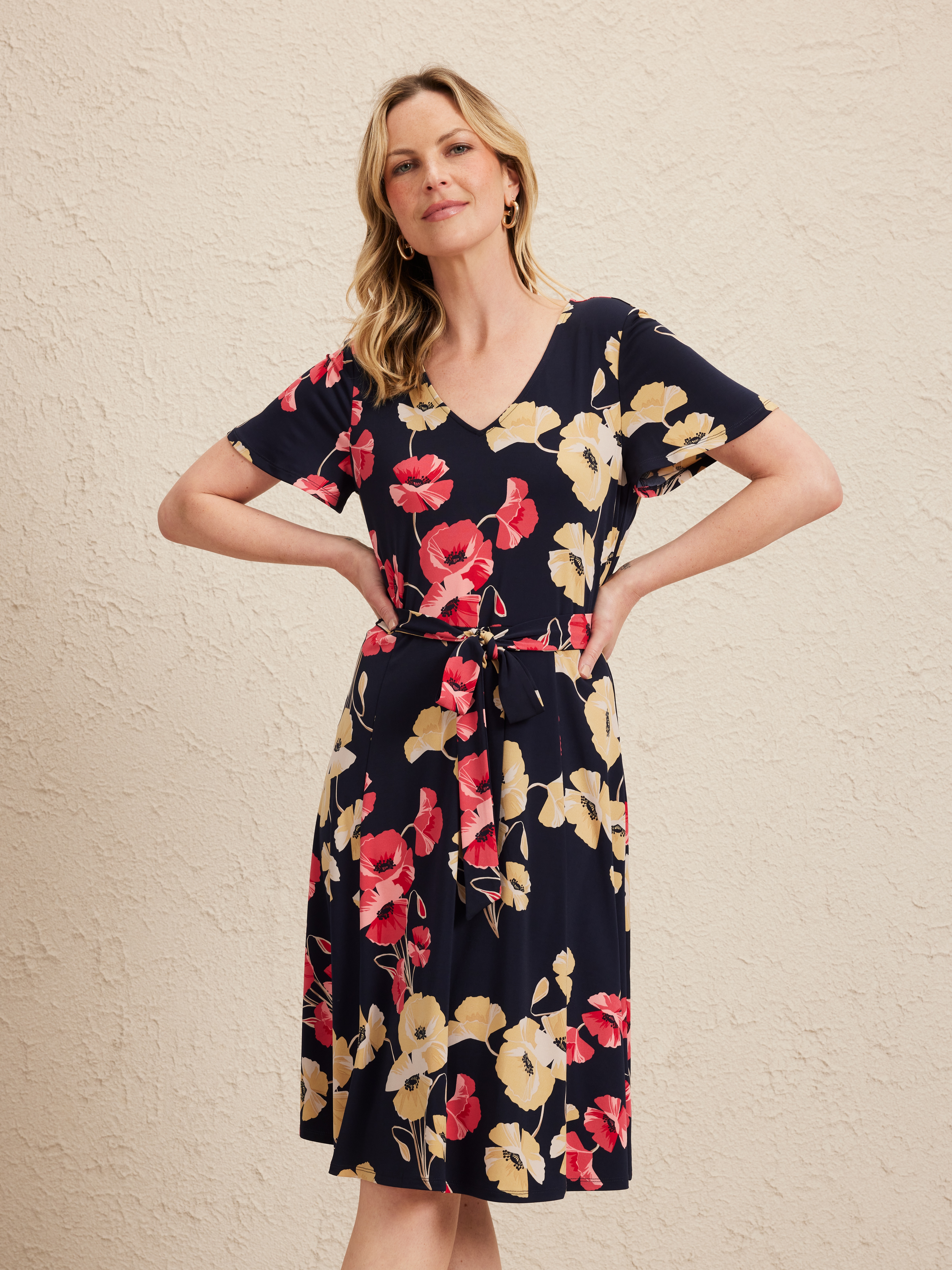 Naomi Fit & Flare Dress                                                                                                         