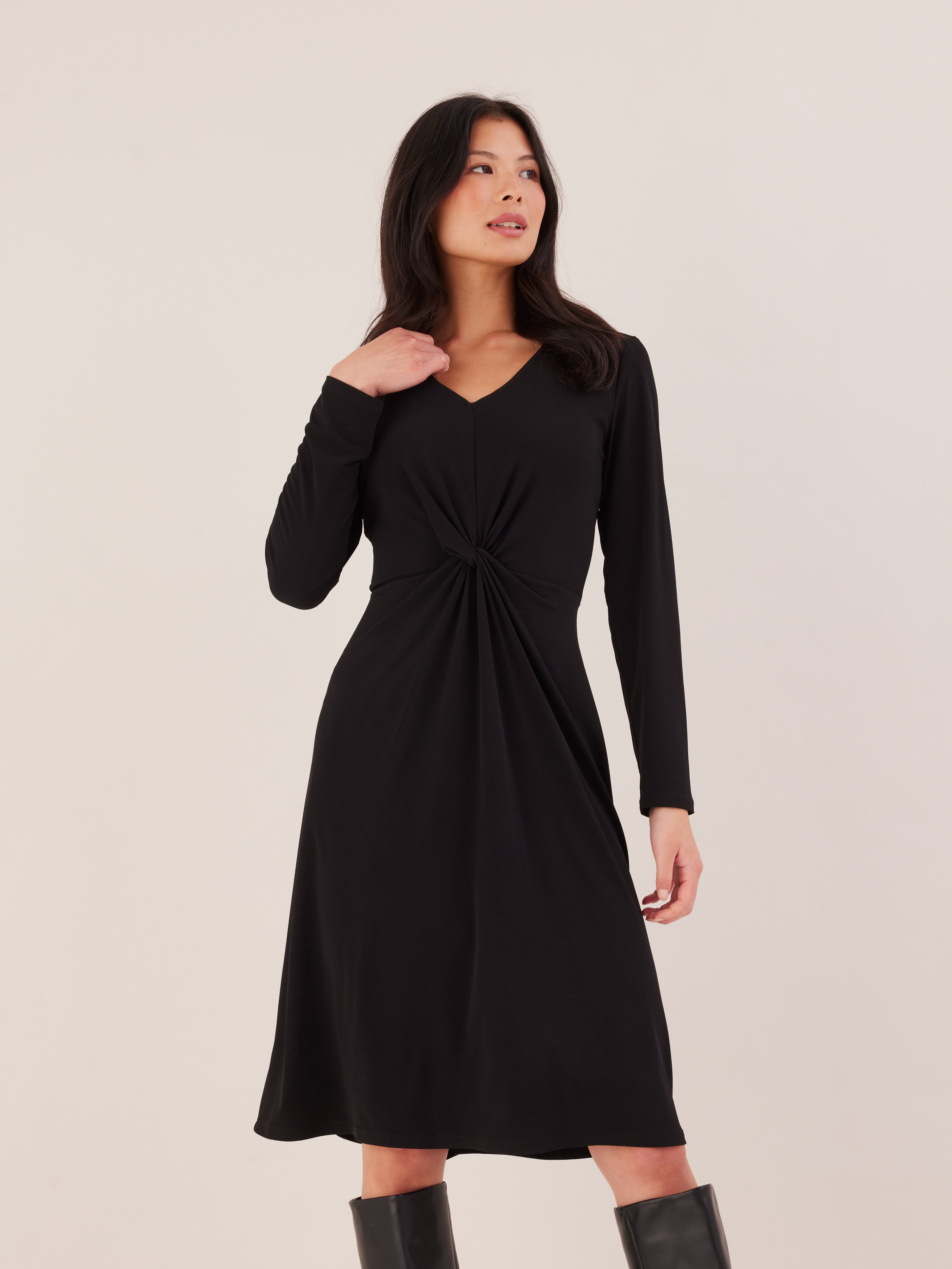 Serena Twist Front Dress                                                                                                        