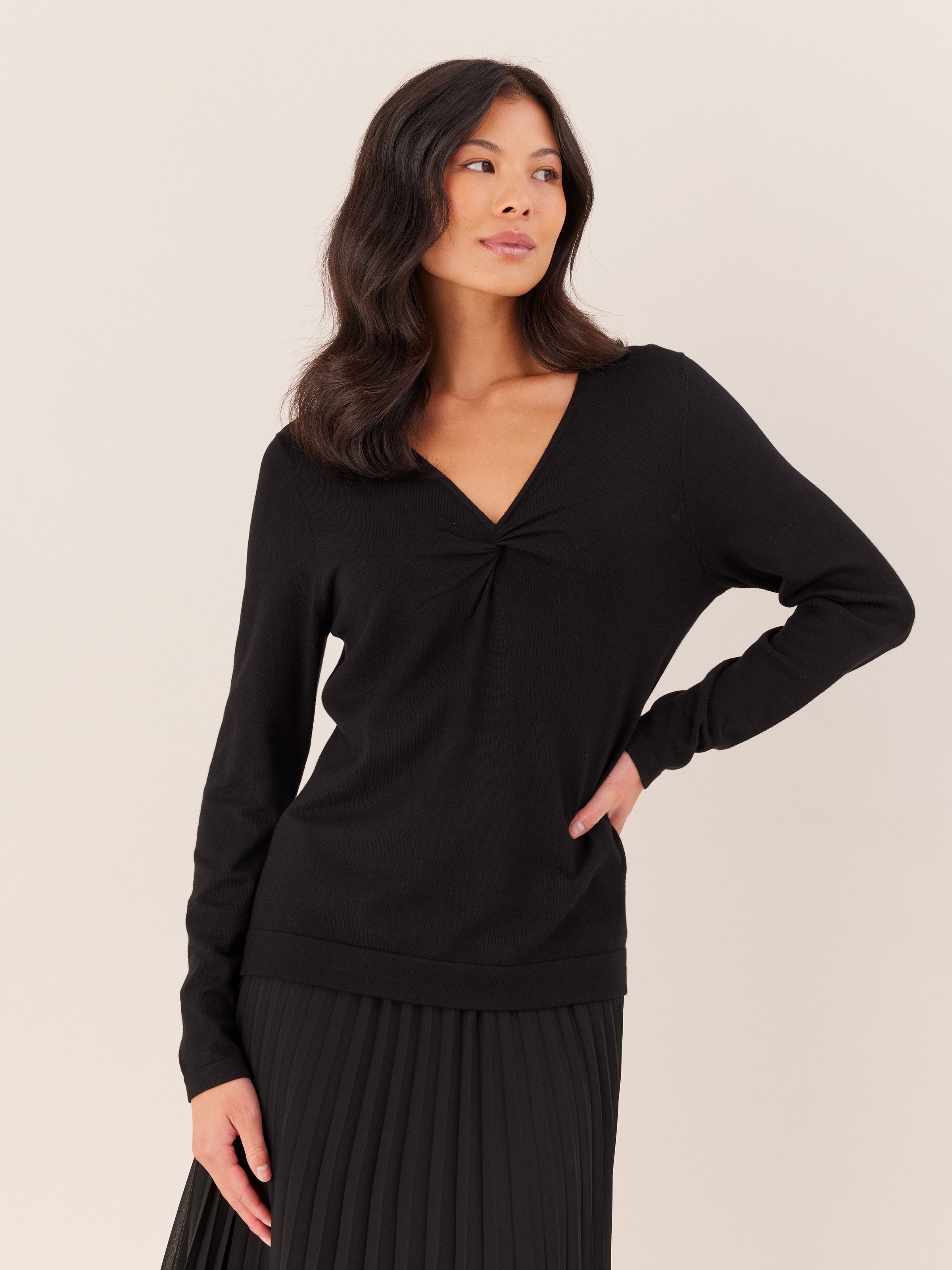 Marley Twist Neck Jumper                                                                                                        