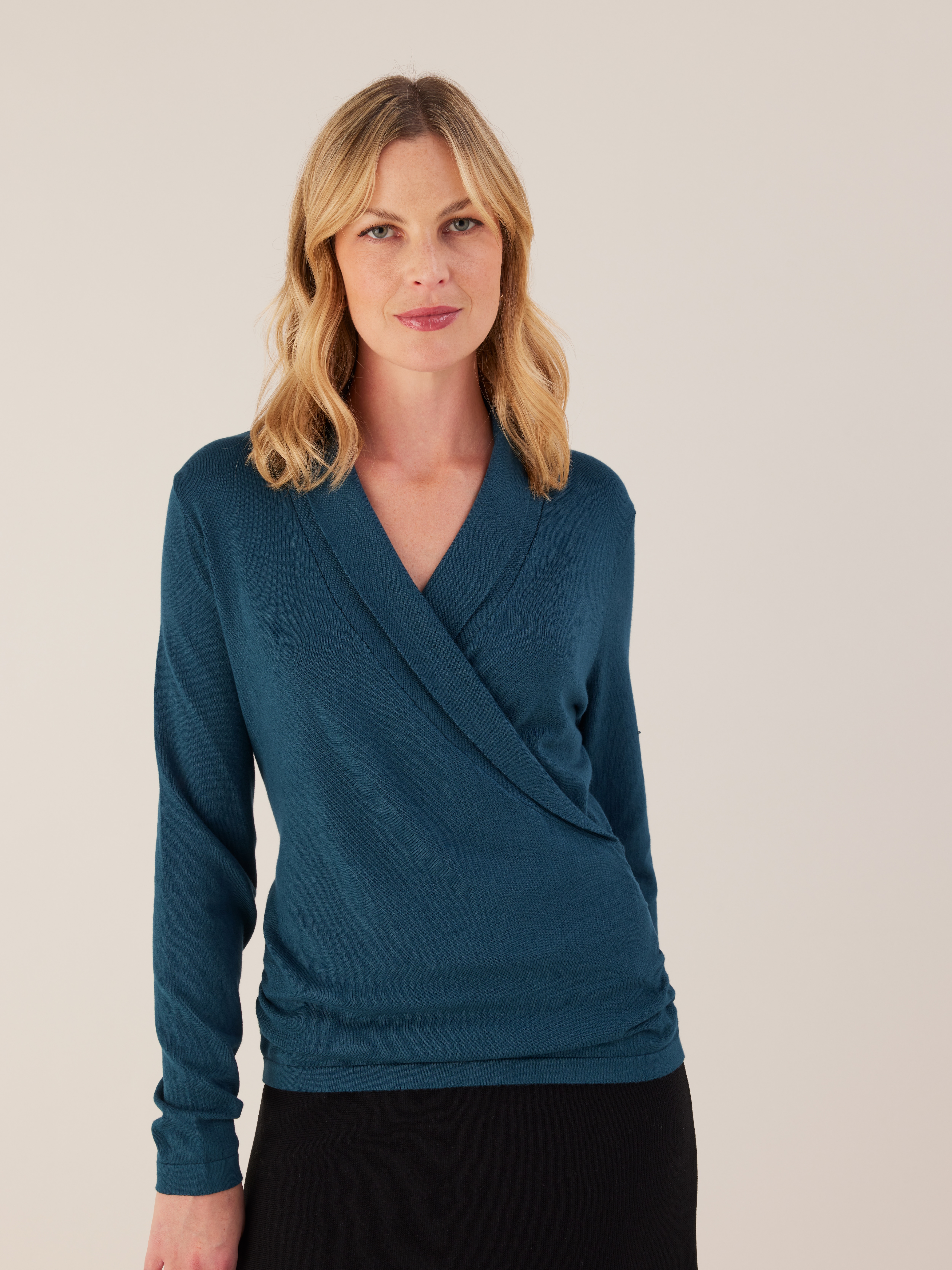 Winnie Wrap Jumper                                                                                                              