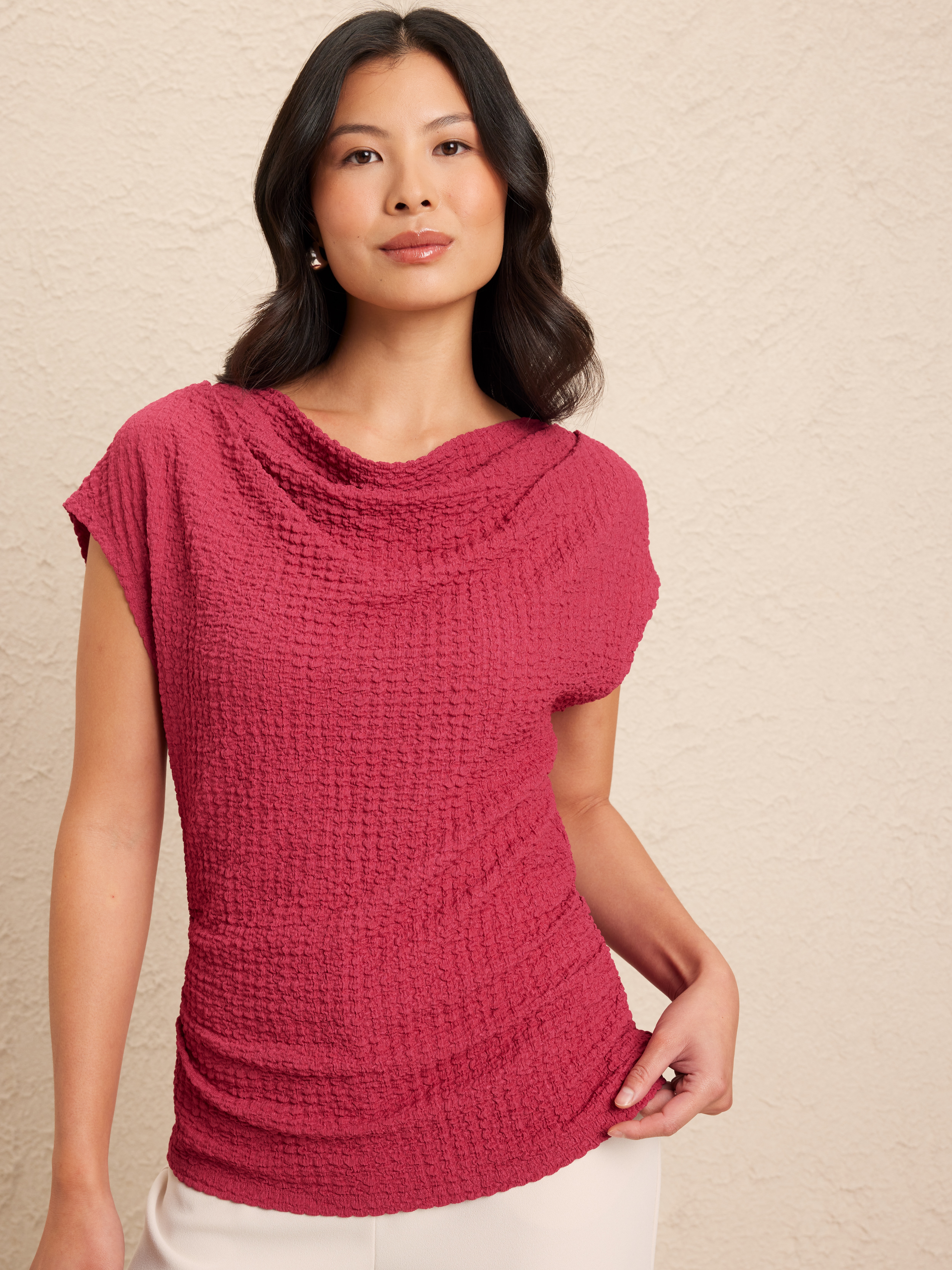 Willow Ripple Jersey Top                                                                                                        