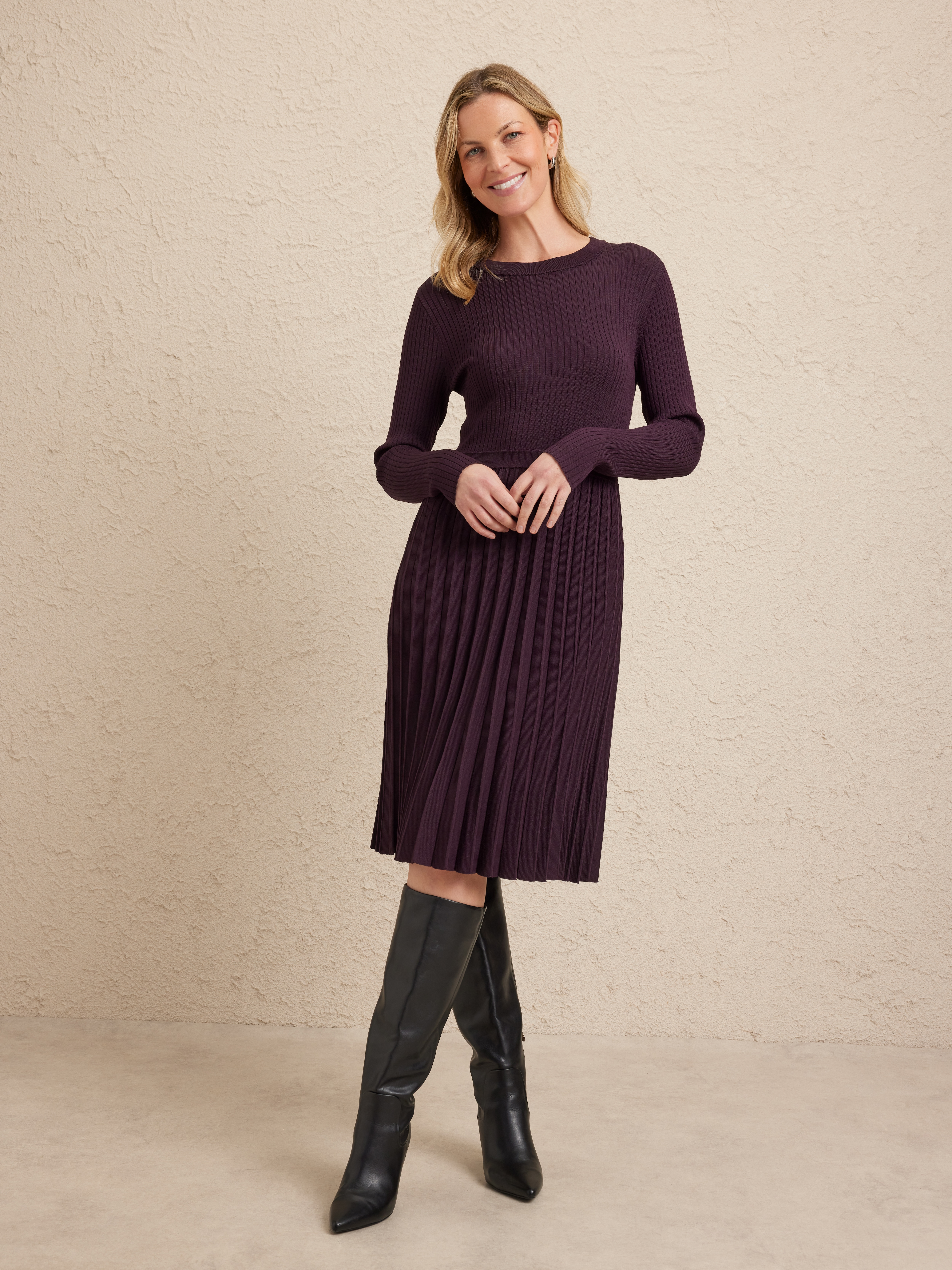 Paige Fit & Flare Dress                                                                                                         