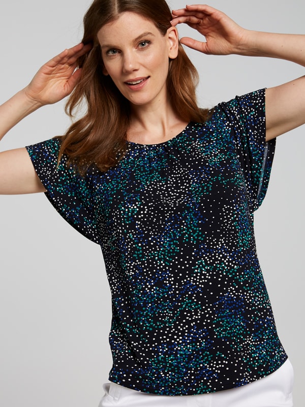 Rebecca Rib Mock Neck Jumper                                                                                                    