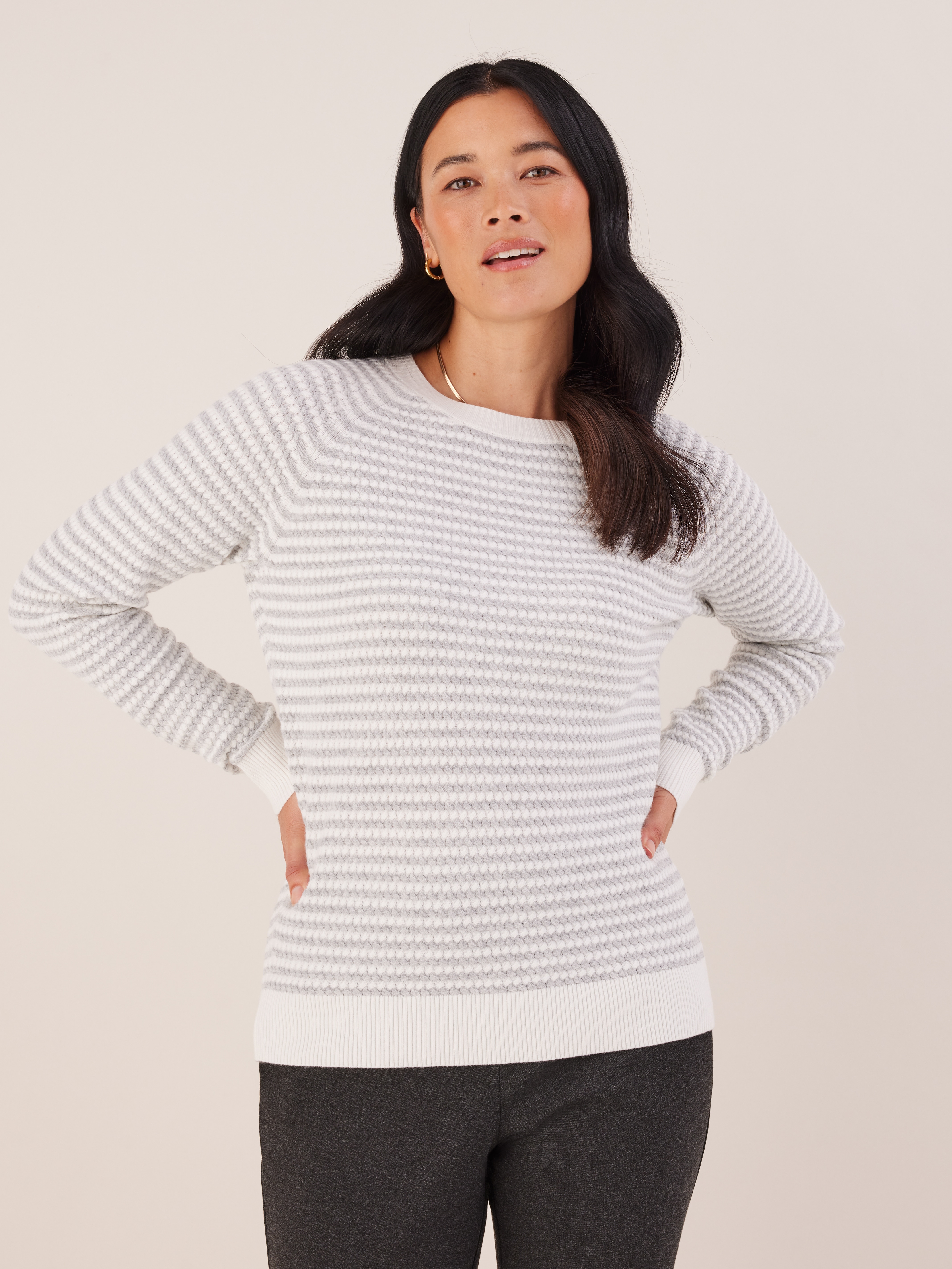 Polly Stripe Jumper                                                                                                             