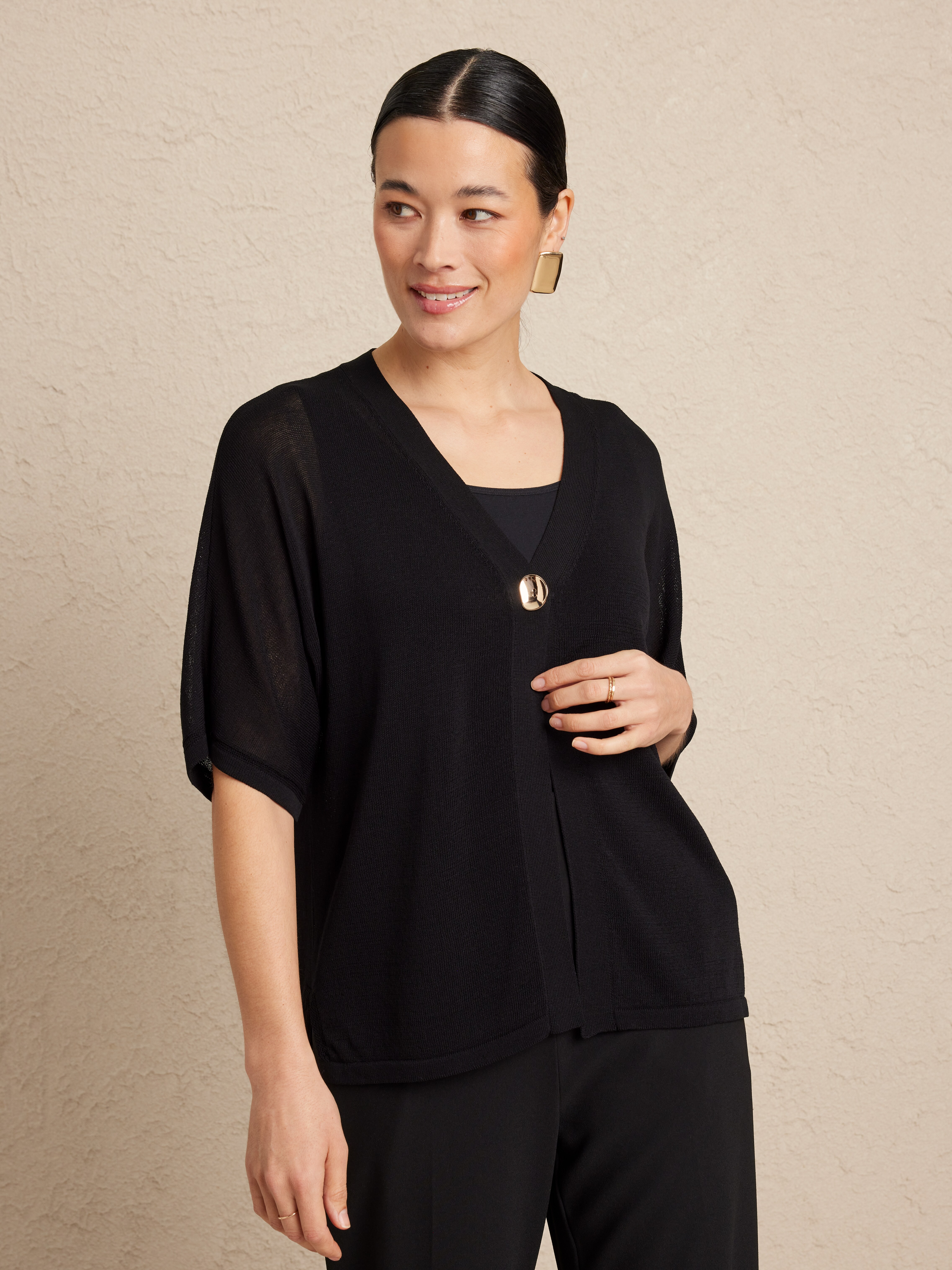 Bree Single Button Cardigan                                                                                                     