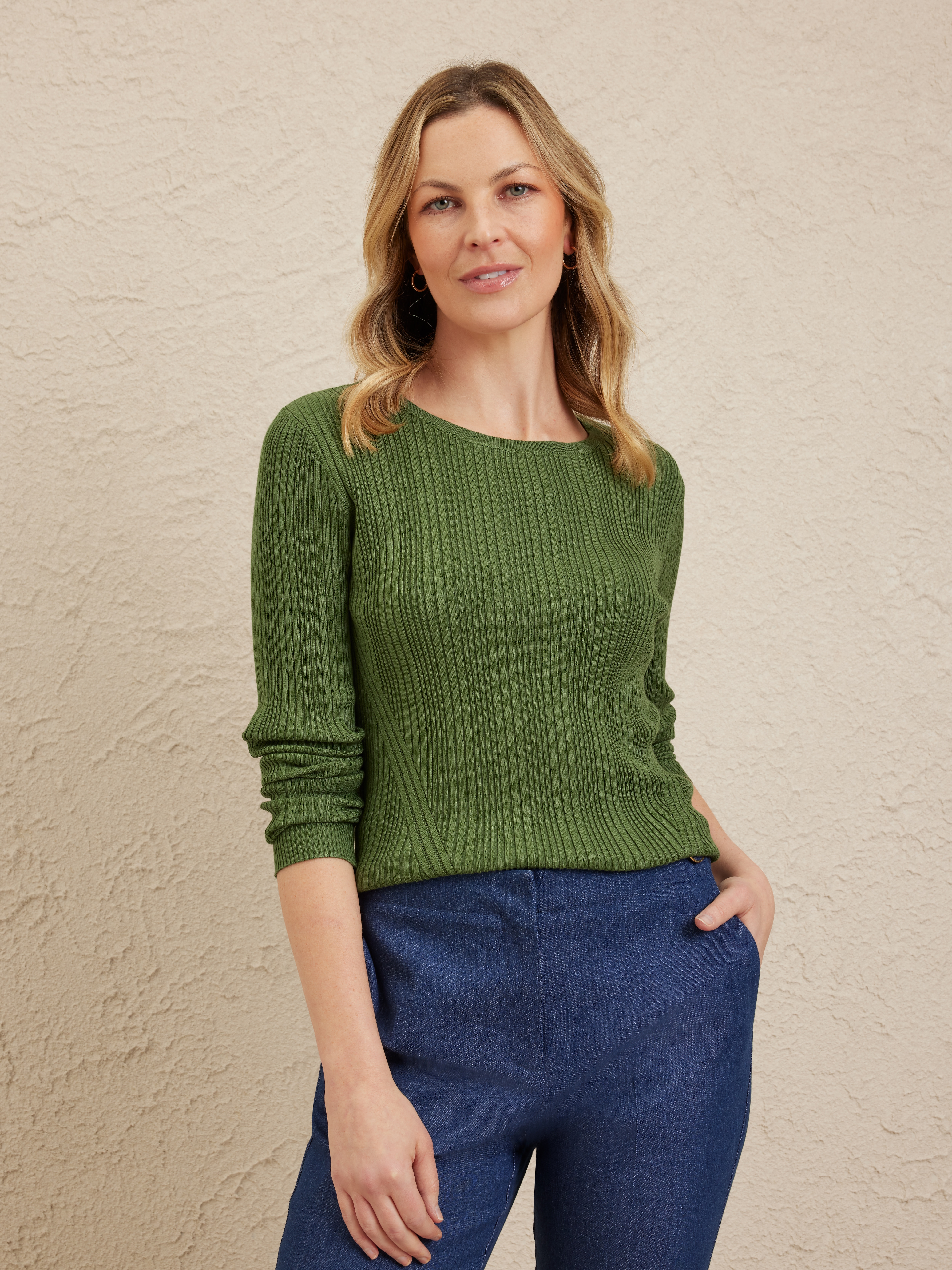 Carry Crew Rib Panel Jumper                                                                                                     