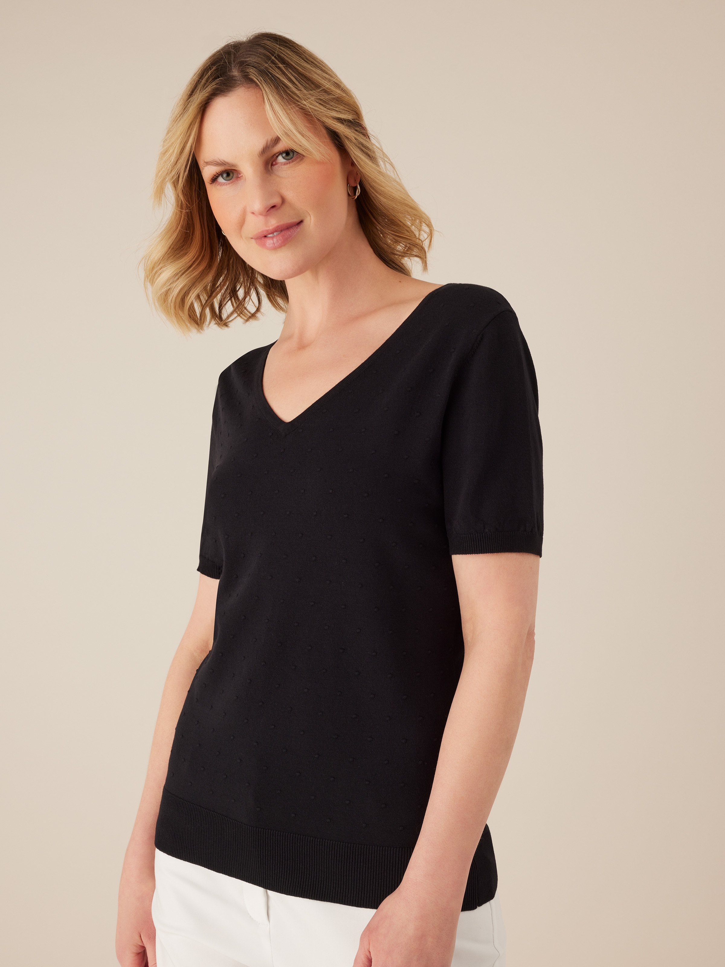 Bobble Knit Top                                                                                                                 