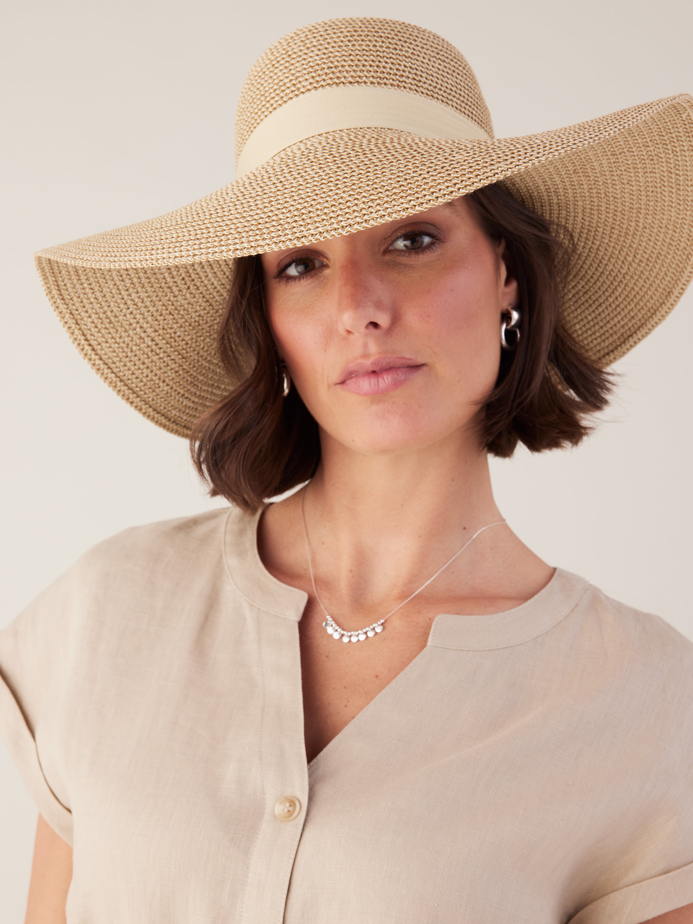 Lindsey Texture Sun Hat                                                                                                         