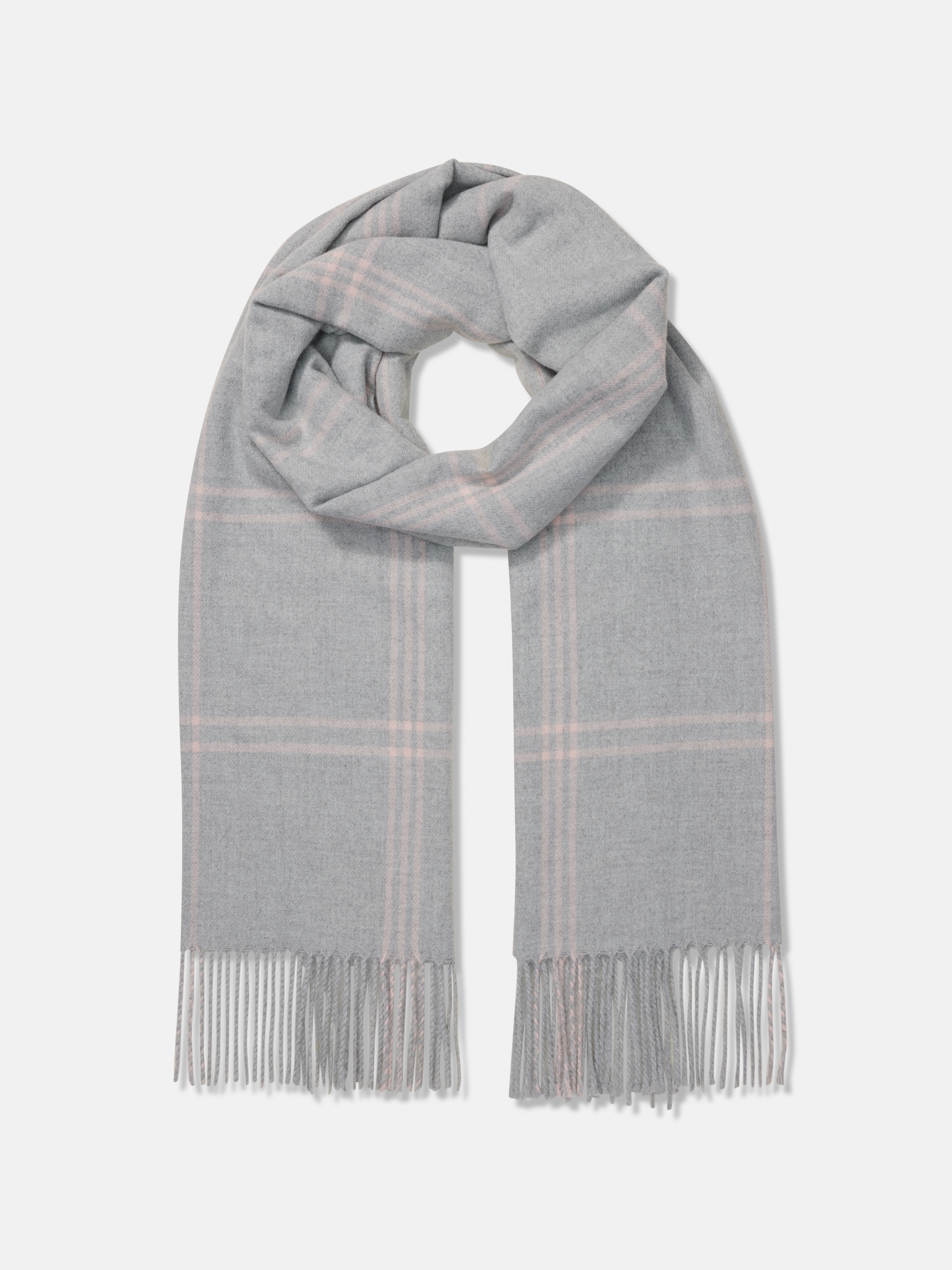 Chloe Subtle Check Scarf                                                                                                        