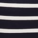 Navy White Stripe