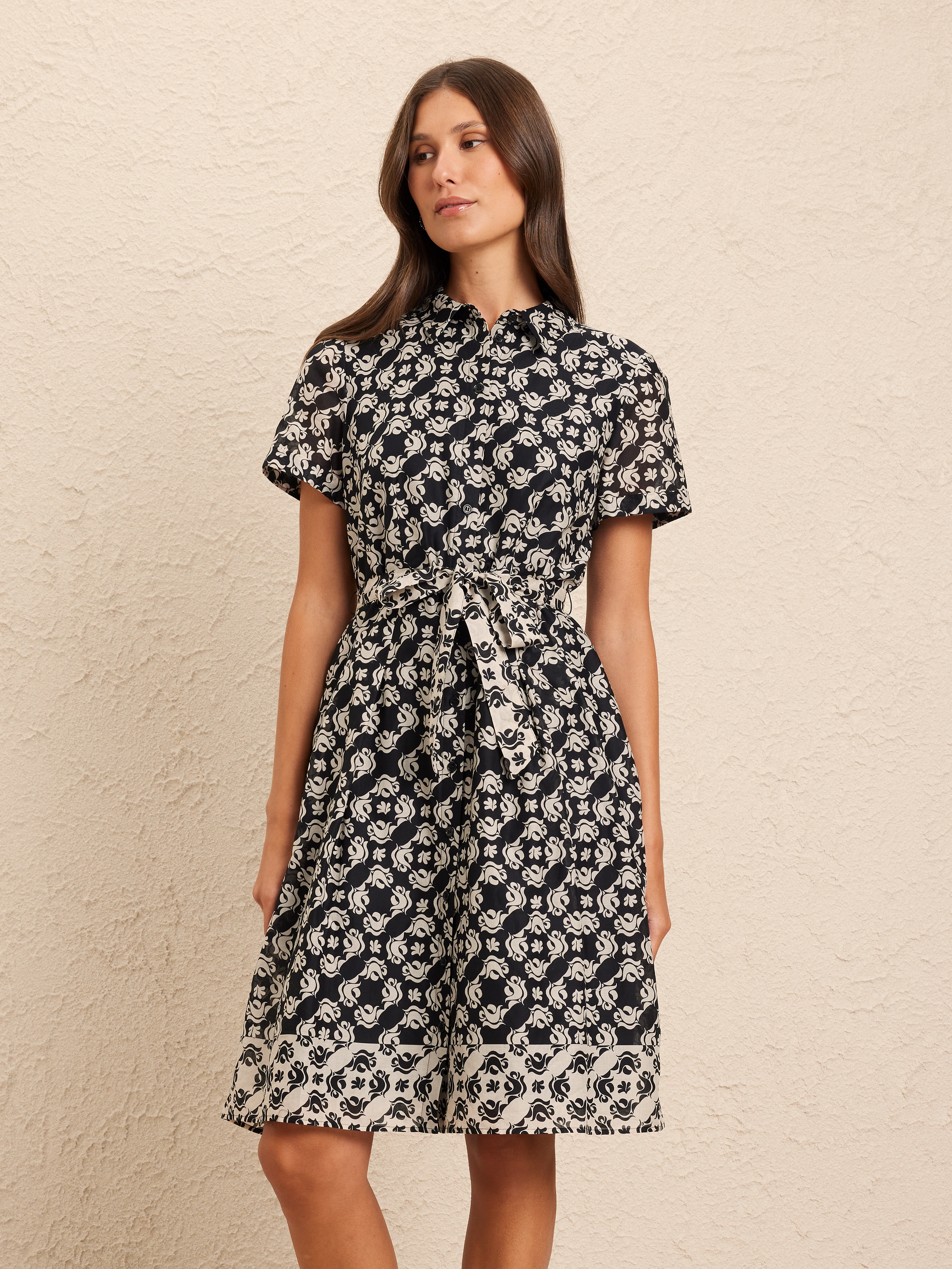 Jacqueline - Classic Button-Up Shirt Dress main image 0